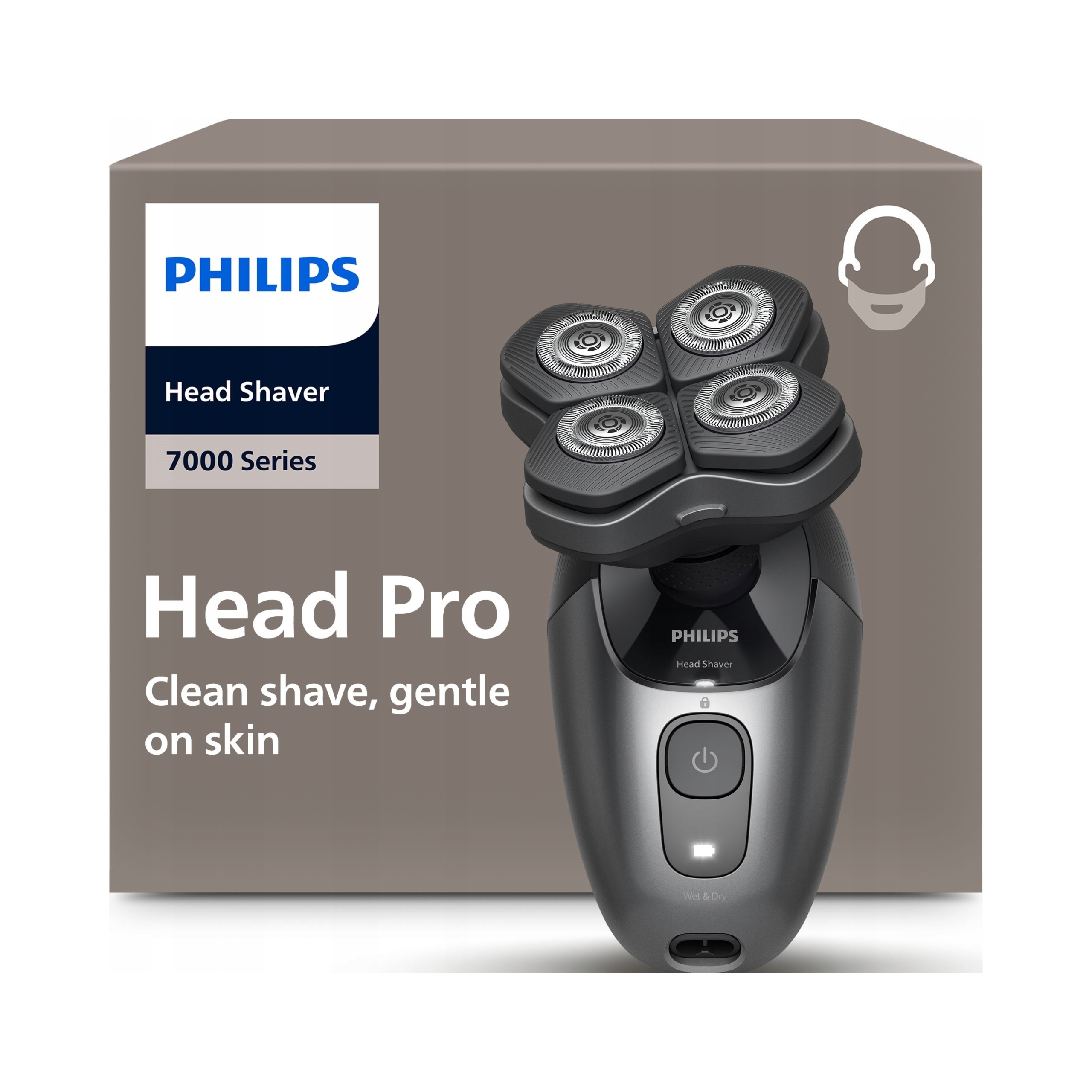 Holicí Strojek na hlavu Head Pro série 7000 Philips HS7980/15