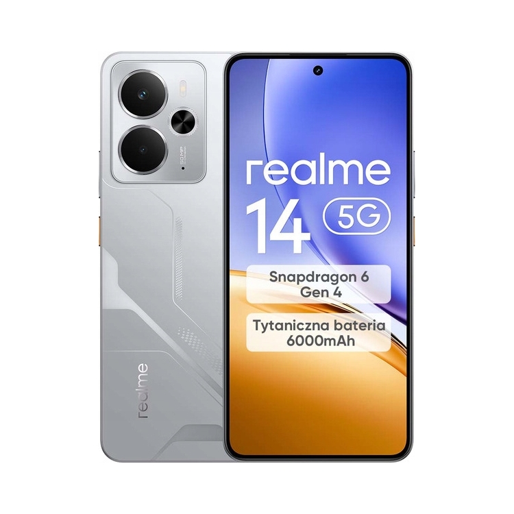 realme 14 5G 12GB/256GB Mecha Silver