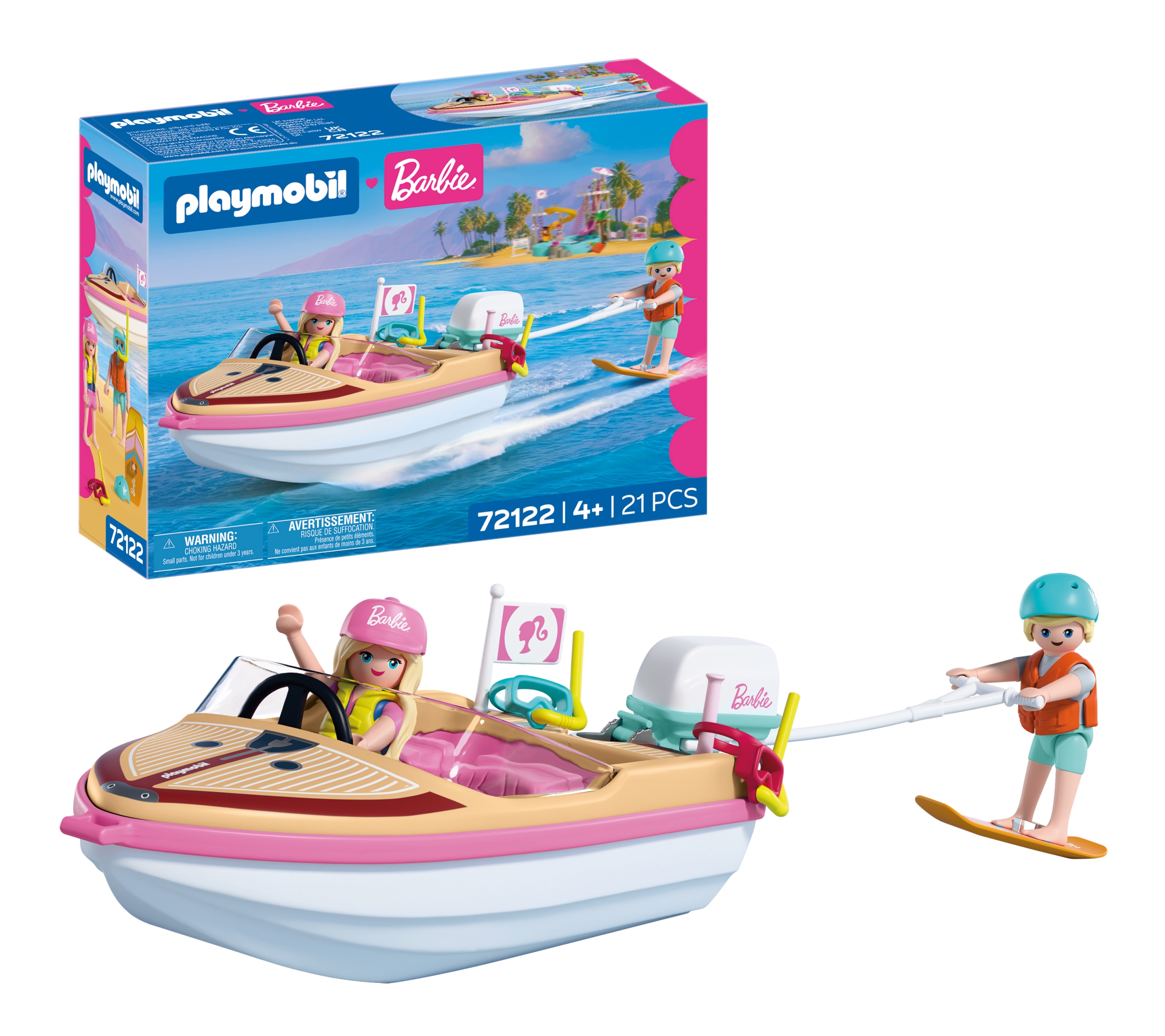 Playmobil Playmobil x Barbie Motorový člun