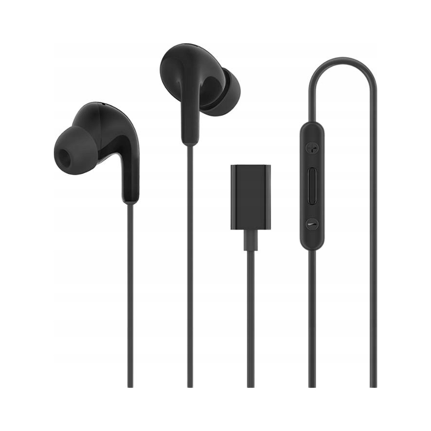 Słuchawki przewodowe Xiaomi BHR8930GL dokanałowe Usb- C z pilotem czarne