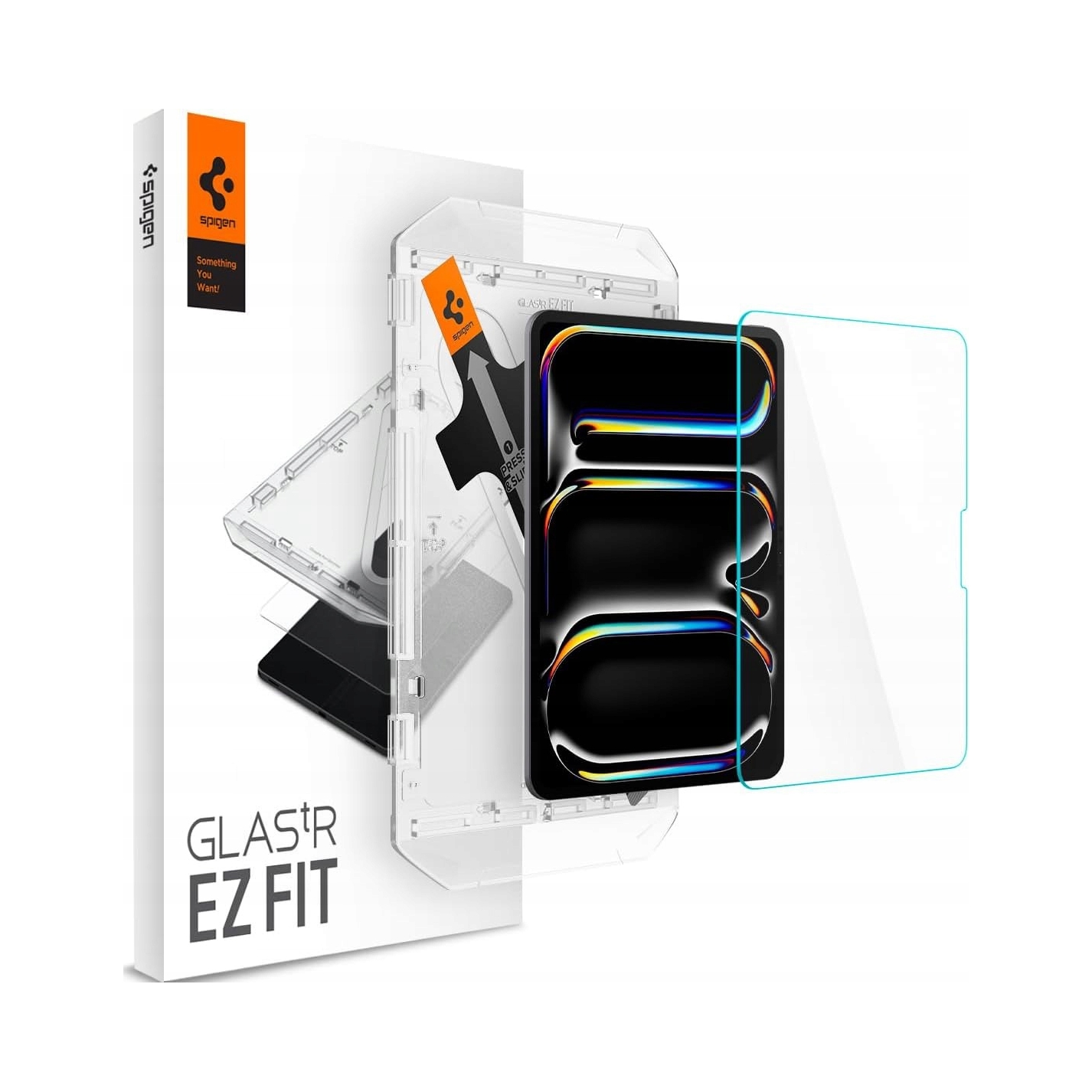 Tvrzené sklo pro iPad Pro 11" 2025 2024, Spigen Ez Fit, s aplikátorem