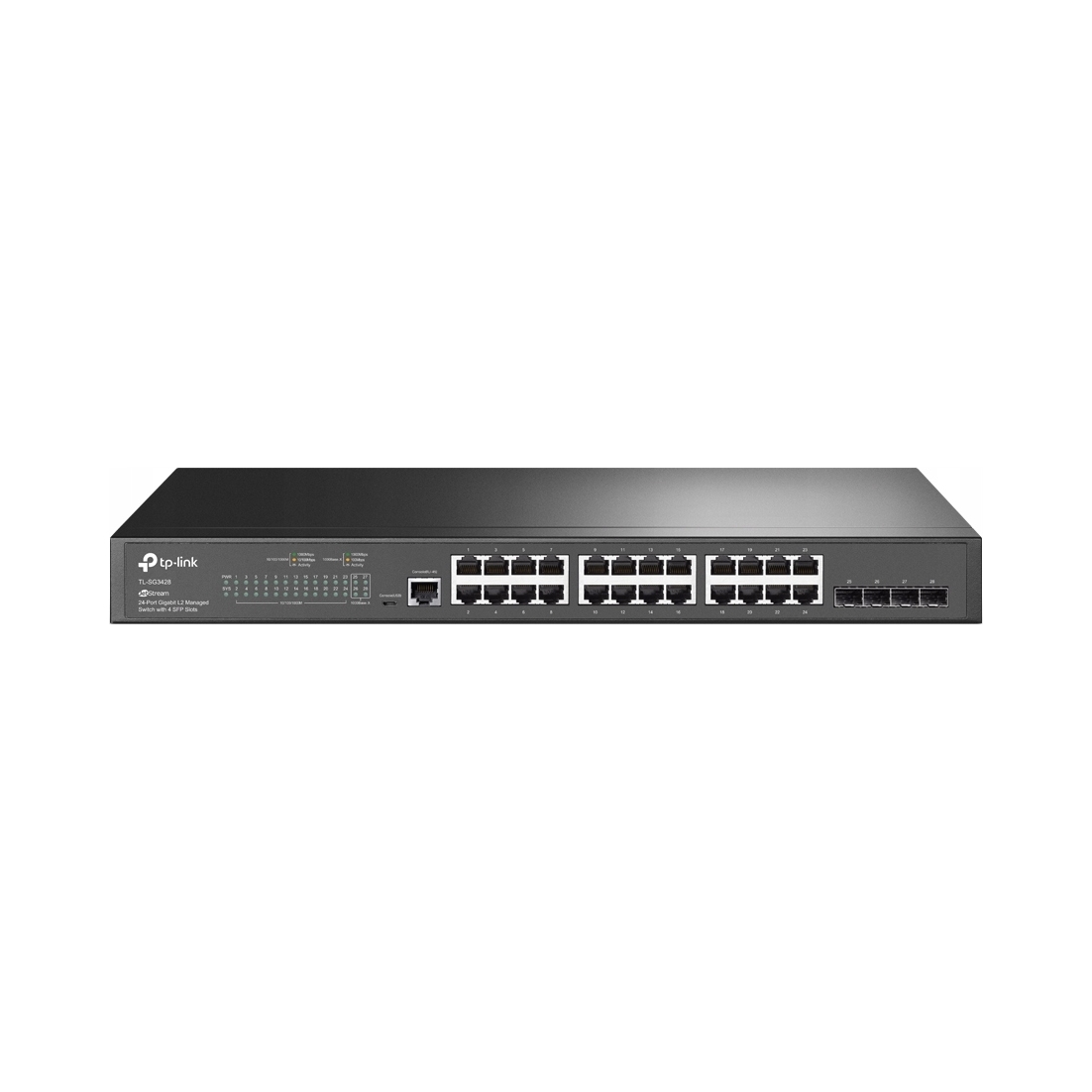 Switch Tp-link TL-SG3428 24x Gb port, 4xSFP