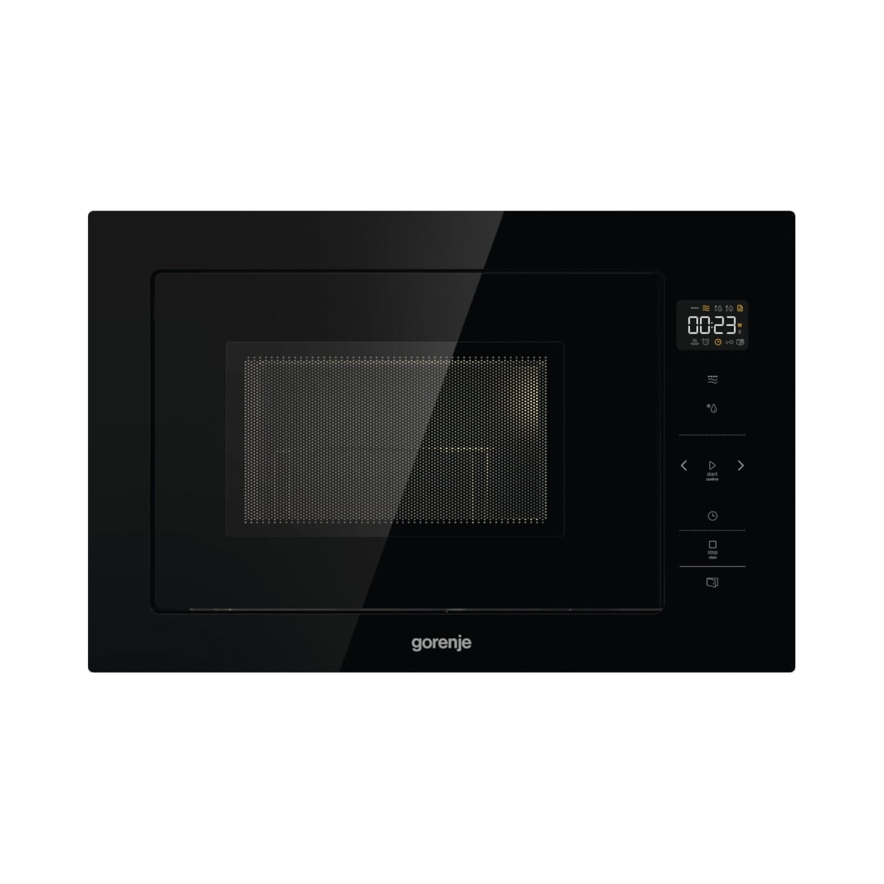 Mikrovlnná rúra Gorenje BM251SG2BG čierna sklo 900W 25l gril 1000W