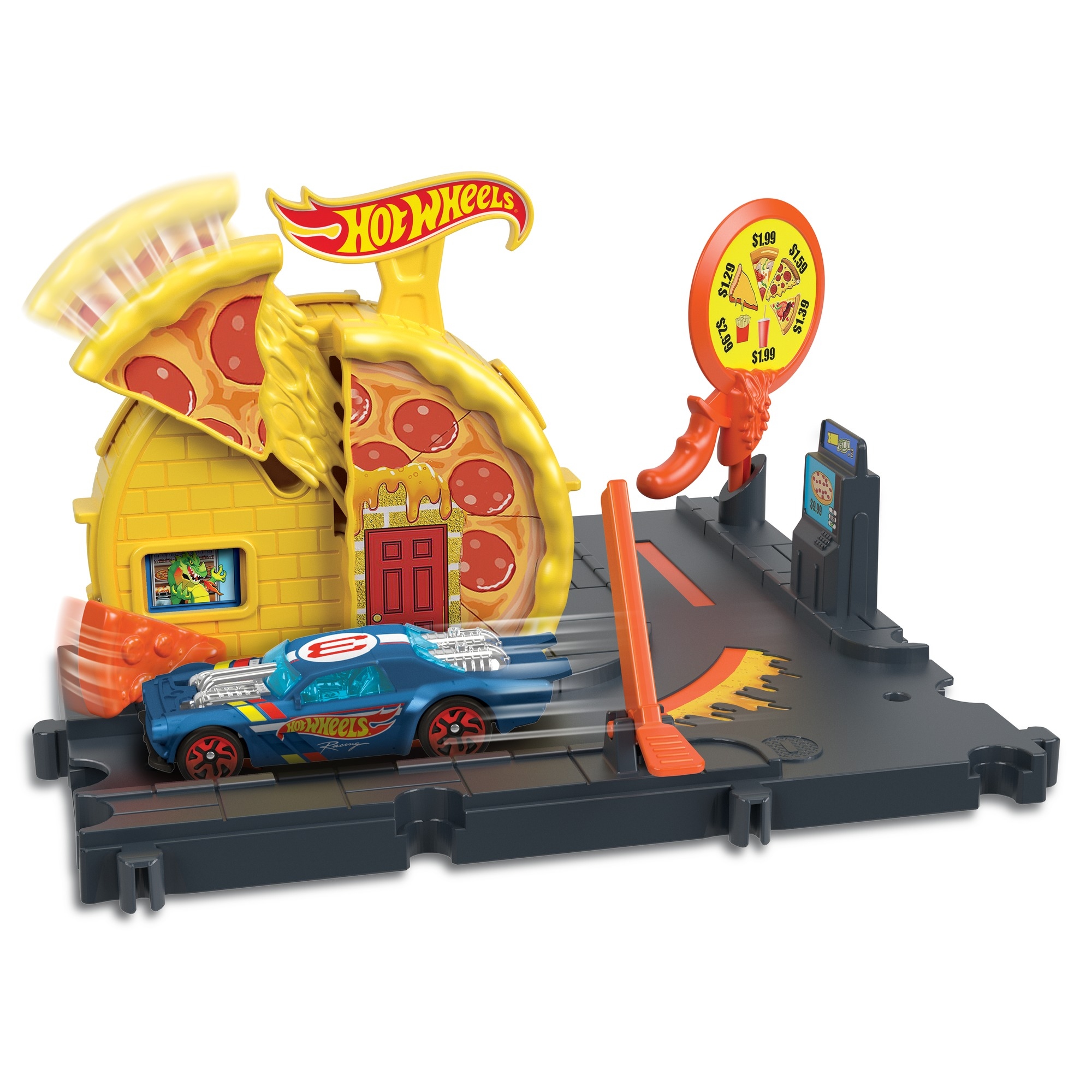 

Hot Wheels Rozrywka w mieście Stacja benzynowa Hmd