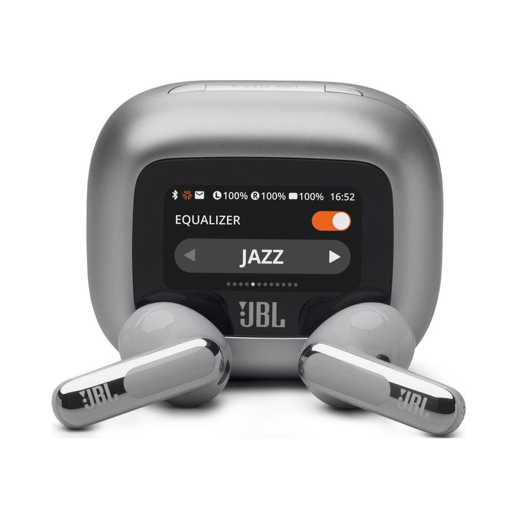 Sluchátka do uší Jbl Live Flex 3 Stříbrná