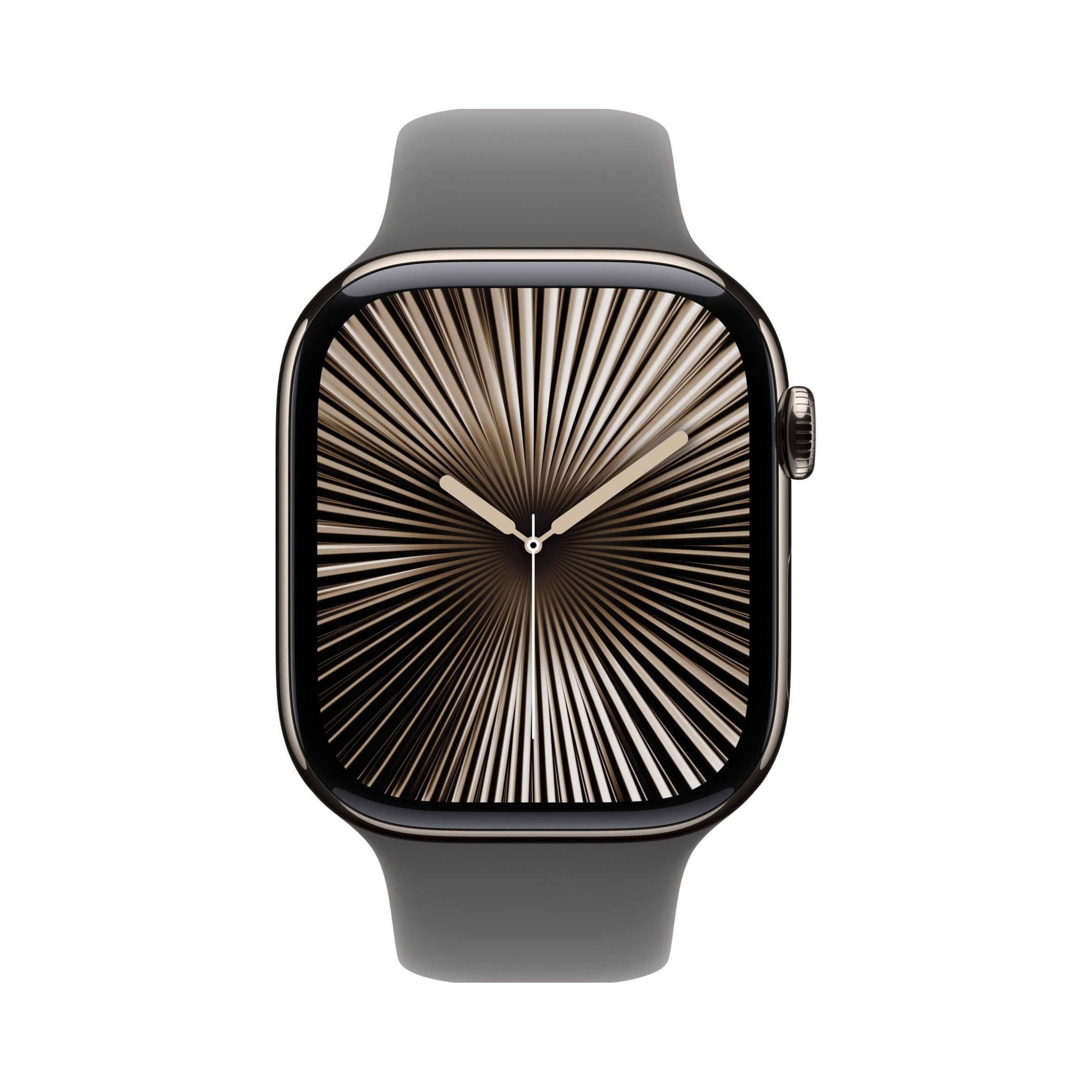 Apple Chytré hodinky Watch 10 Cellular 46mm Titan Šedá
