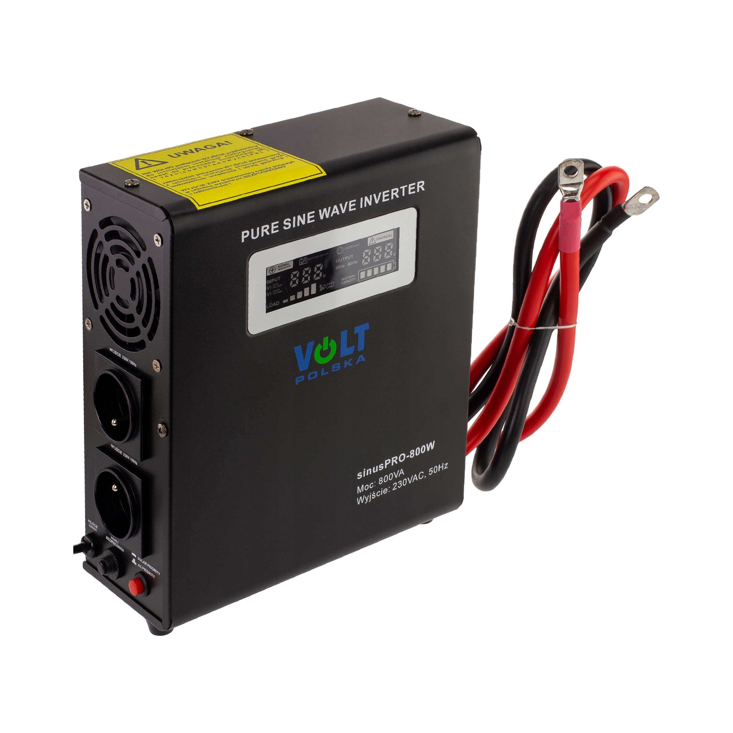 Zasilacz Awaryjny Volt Polska Sinus Pro 800 W 12/230V 500W 800VA