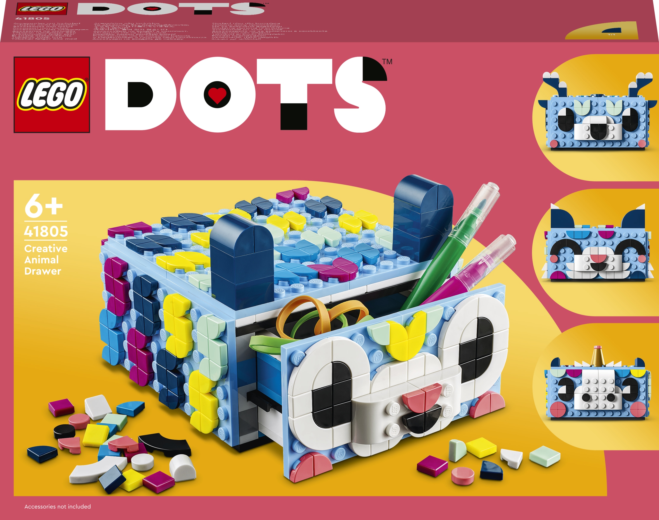 

Lego Dots 41805 Kreatywny zwierzak szuflada