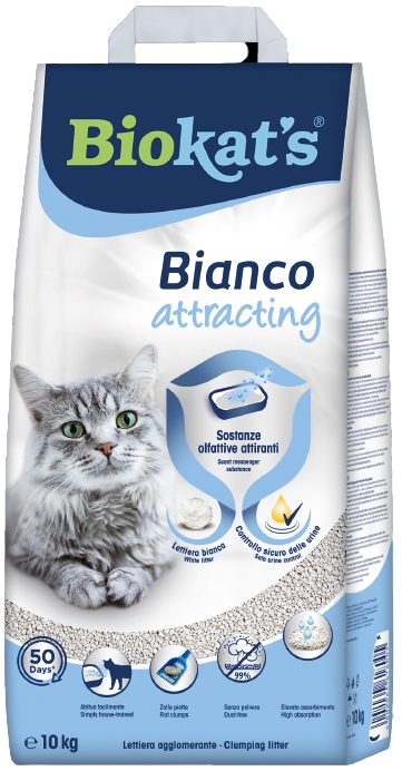 Levně Bentonitové stelivo Biokat's 8 l