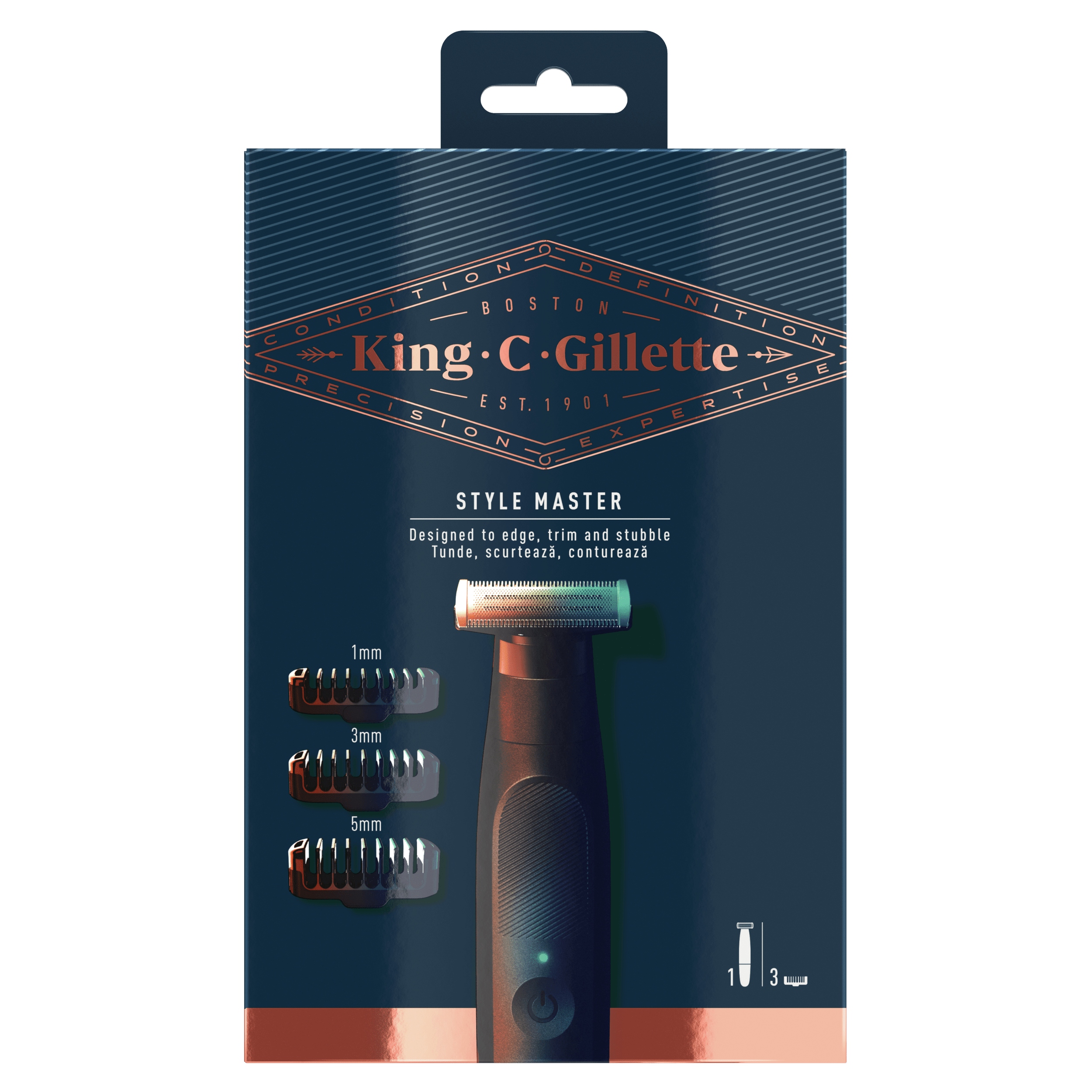 

King C. Gillette Style Master Bezprzewodowy trymer
