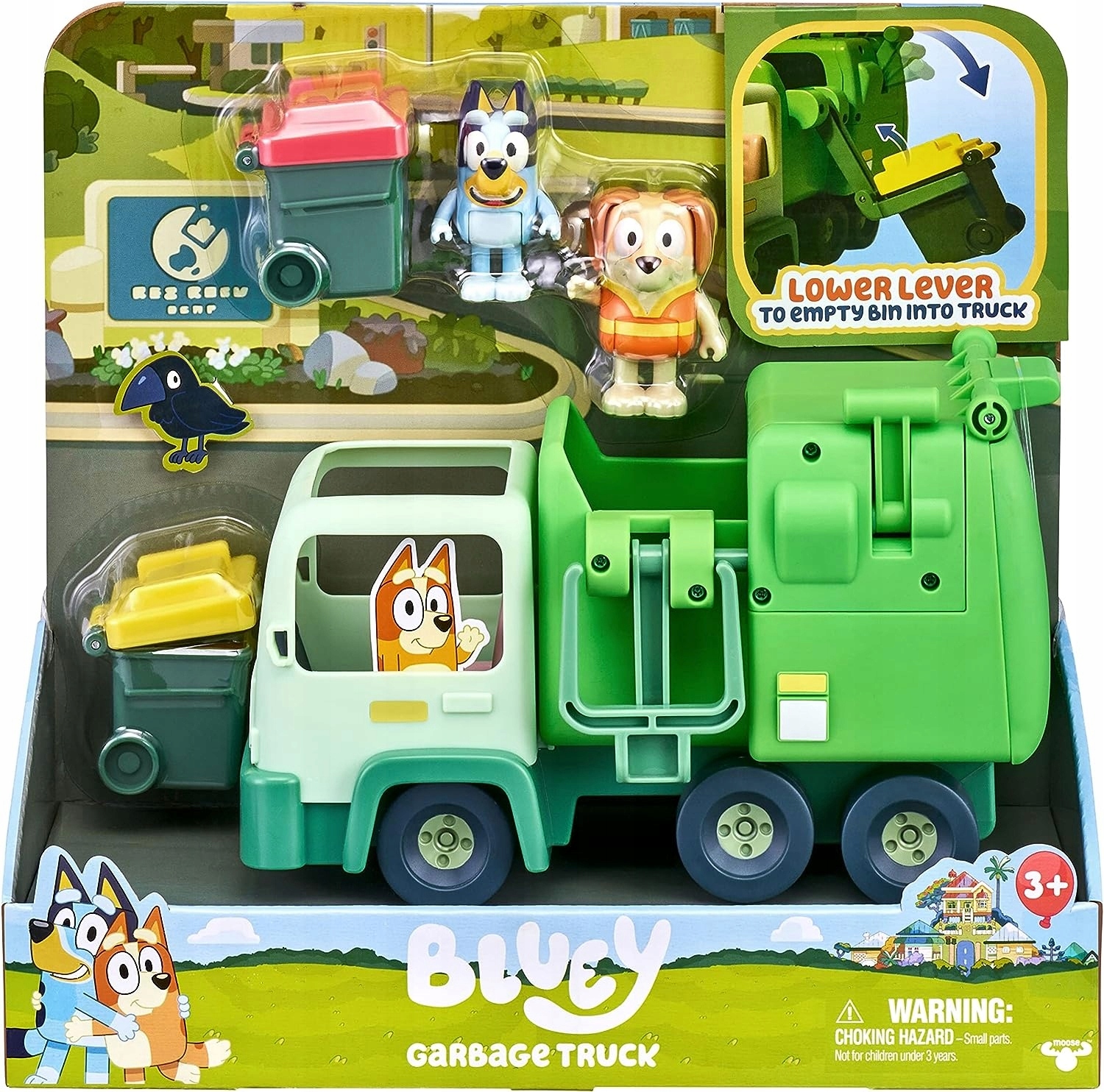 Śmieciarka Moose Toys Bluey Garbage Truck