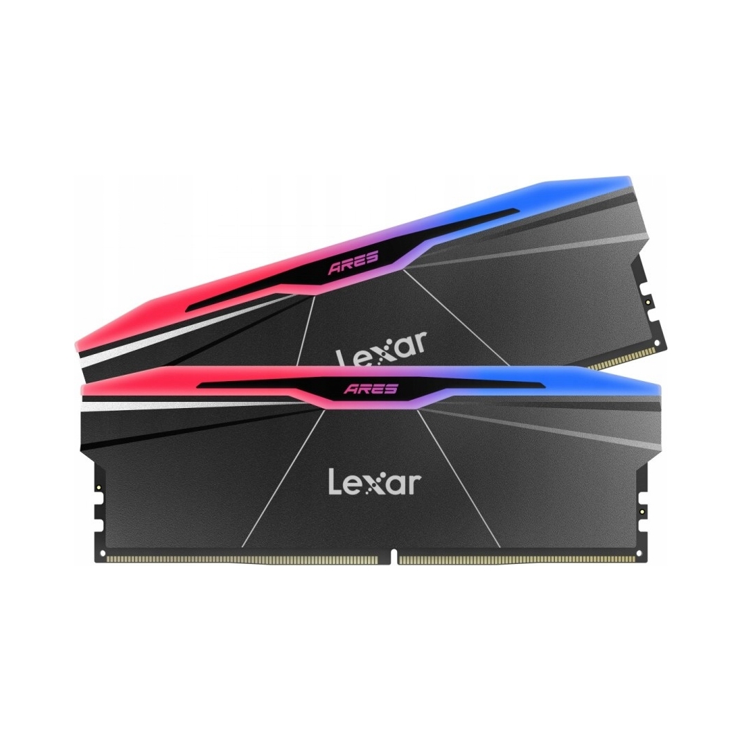 Pamięć DDR5 Lexar ARES RGB 32GB (2x16GB) 6000 CL30 czarna RGB
