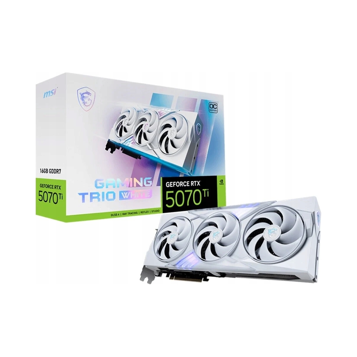 Grafická karta Msi Geforce Rtx 5070 Ti Gaming Trio Oc 16GB DLSS-4