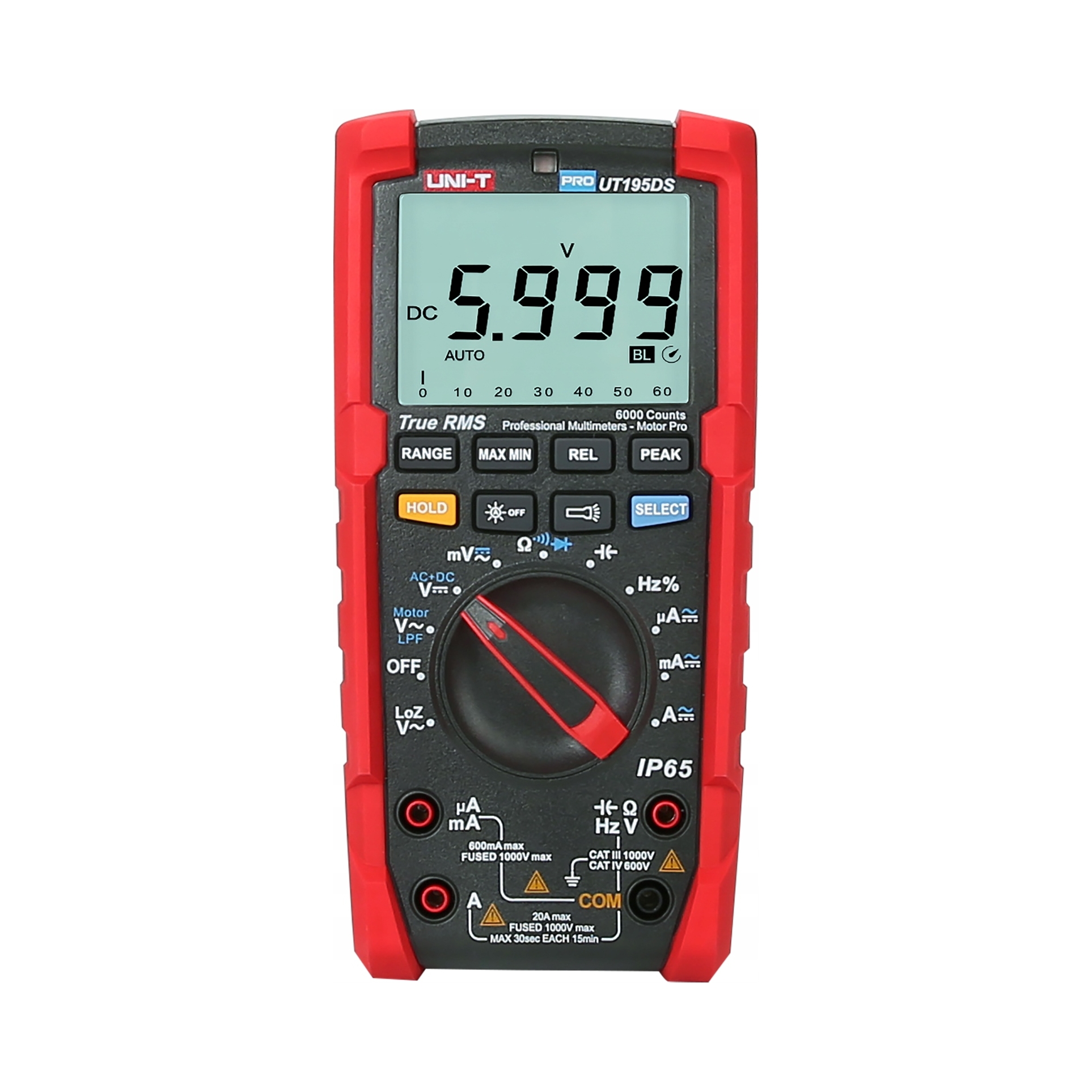 Miernik uniwersalny Uni- T Pro UT195DS Uni- t