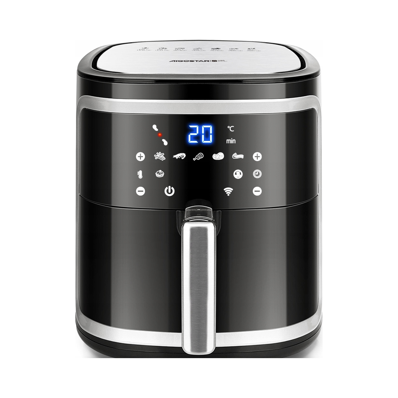 Frytkownica beztłuszczowa XXL 1900W 7L Air Fryer Aigostar Cube Smart Wifi