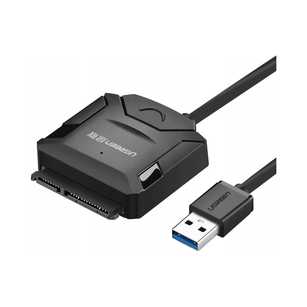 Adapter Ugreen Usb 3. 0- Sata do dysków 2. 5/ 3. 5" (czarny) Ugreen