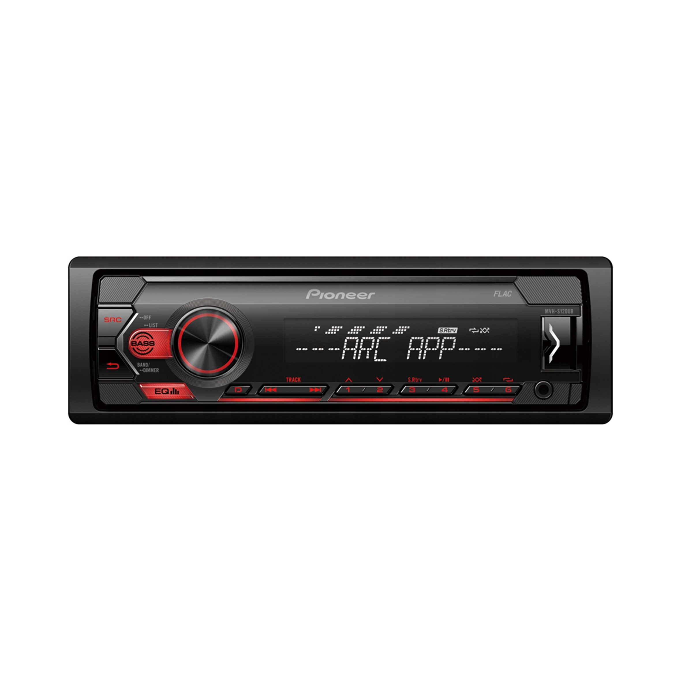 Automobilový rádioprehrávač Pioneer MVH-S120UB 4x50W Aux Usb 1DIN sw286
