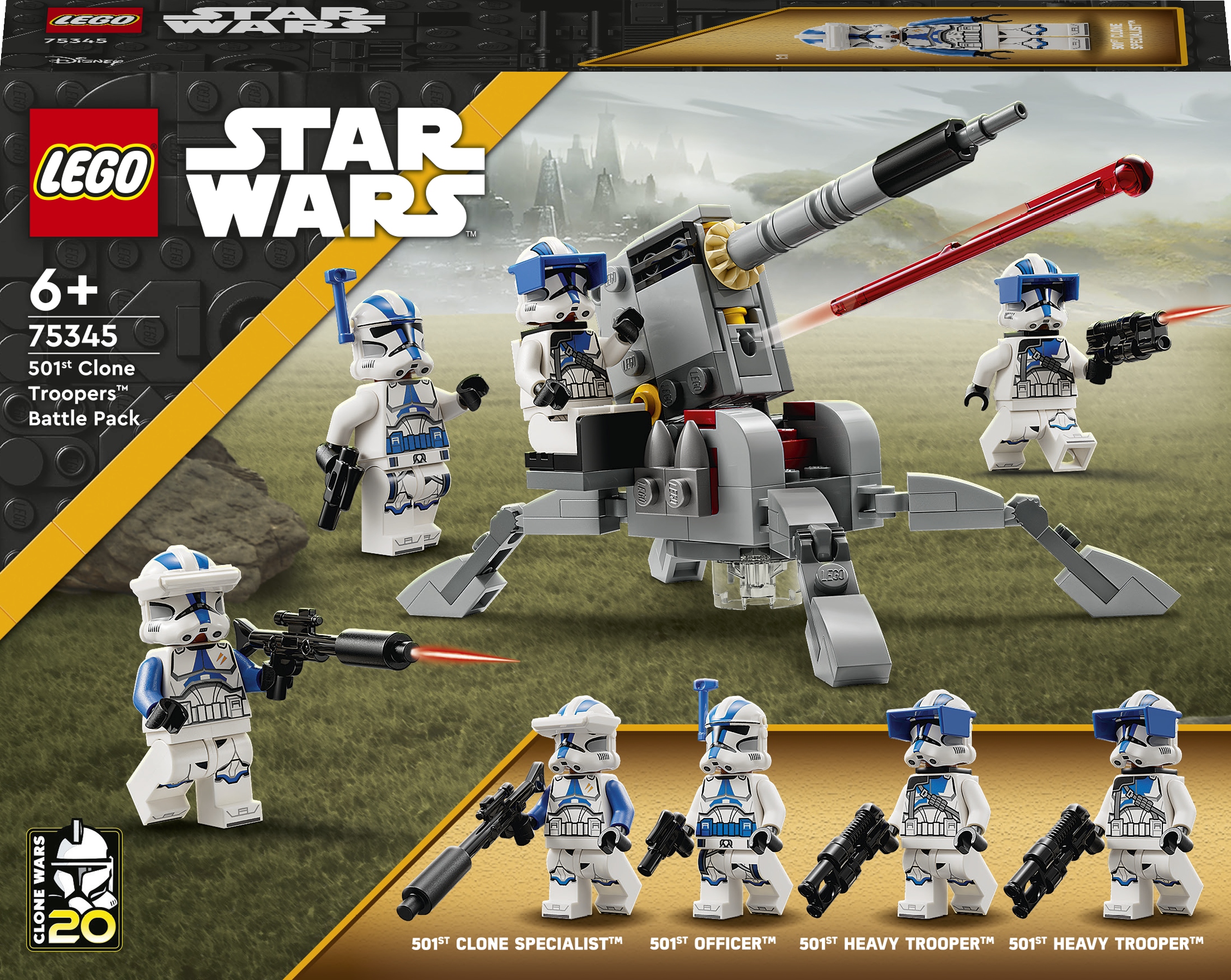 

Lego Star Wars Zestaw Bitewny Żołnierz Klony 75345