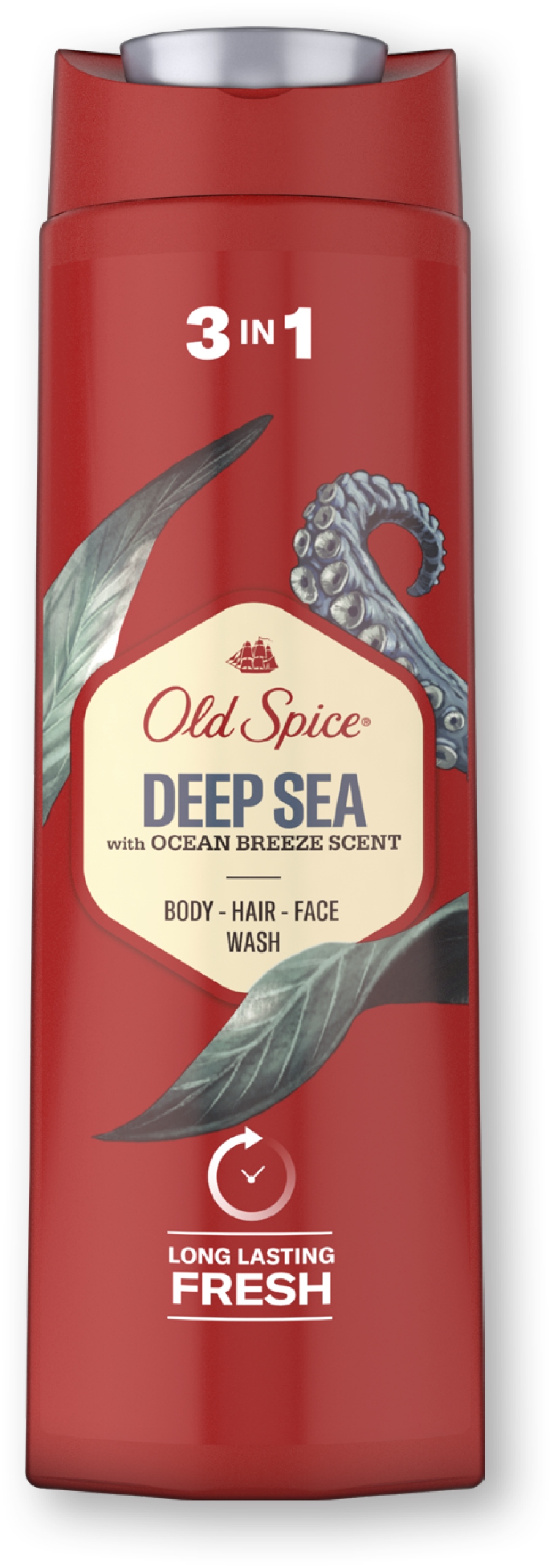 Šampon, sprchový gel a mycí prostředek 3v1 pro muže Old Spice Deep Sea 400