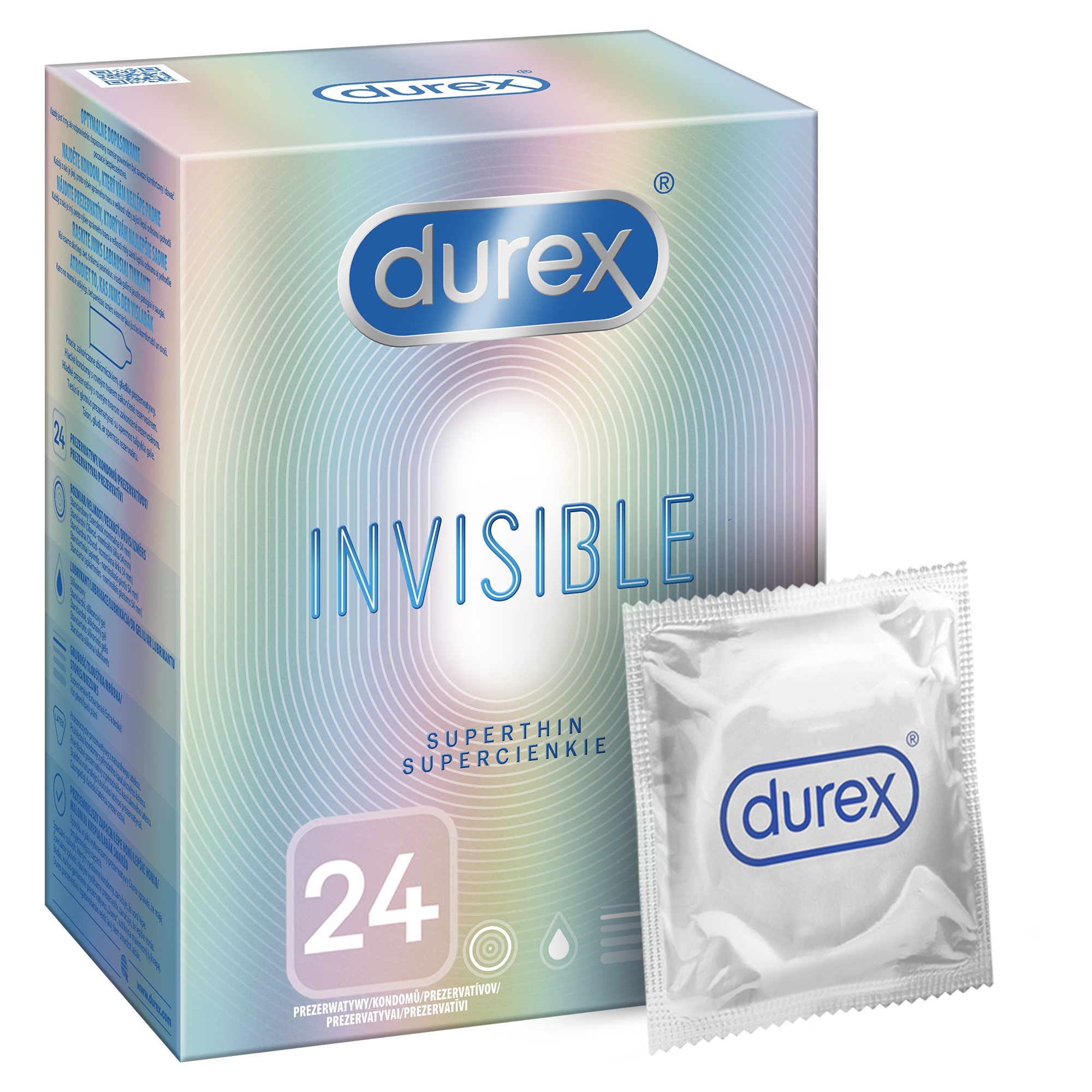 Durex prezerwatywy Invisible 24 szt