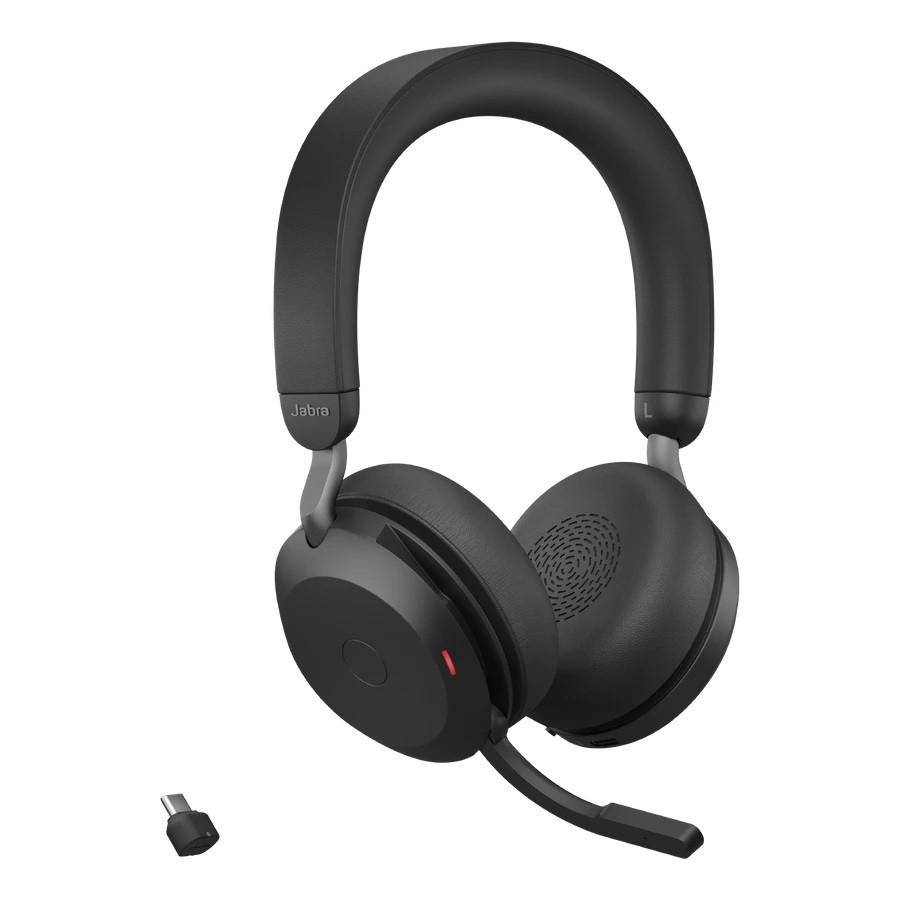 Słuchawki bezprzewodowe Jabra Evolve2 75 Link380a Uc Stereo Czarne