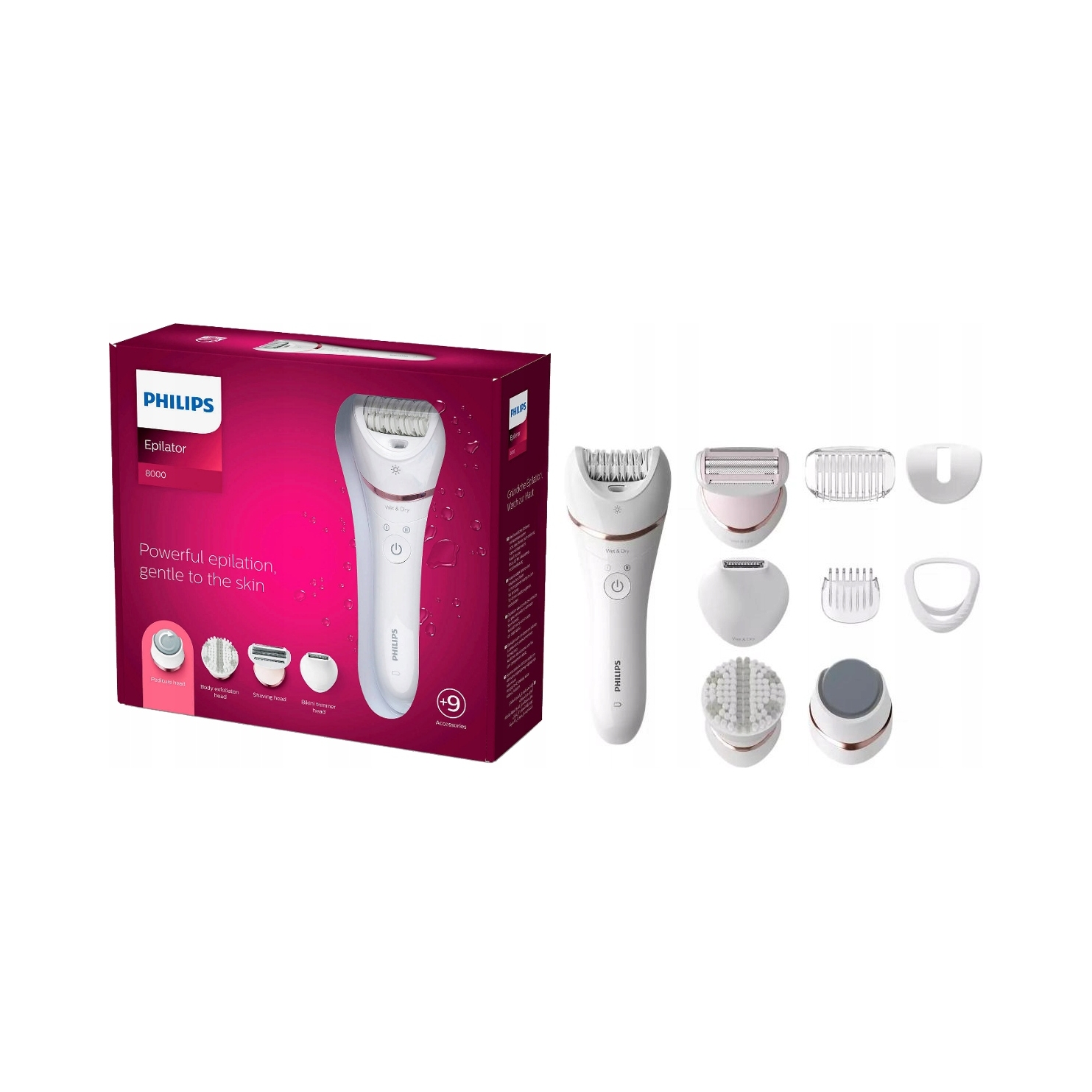 Depilátor Philips BRE740/10
