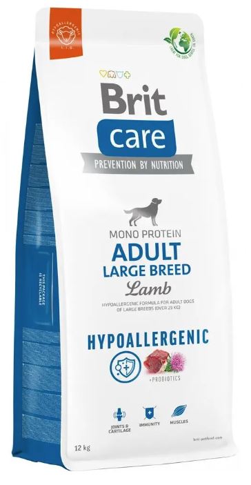 Brit Care Hypoallergenic Adult Large Lamb Sucha Karma dla Psa 12kg