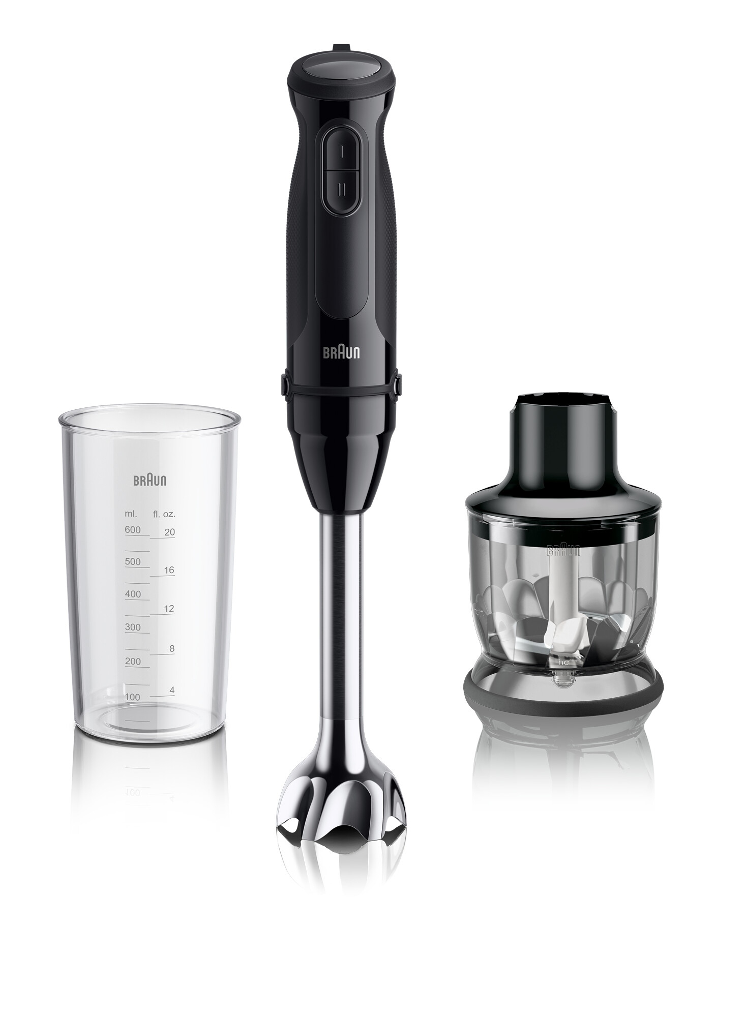 Blender ręczny Braun MQ30.201.MBK 900W czarny
