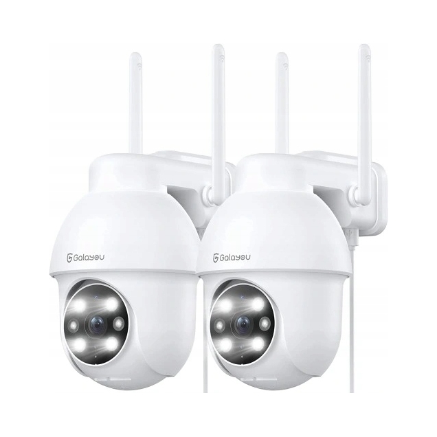 Kopulová (dome) Ip kamera Galayou Y4 3 Mpx Venkovní Wifi kamera 2 kusy