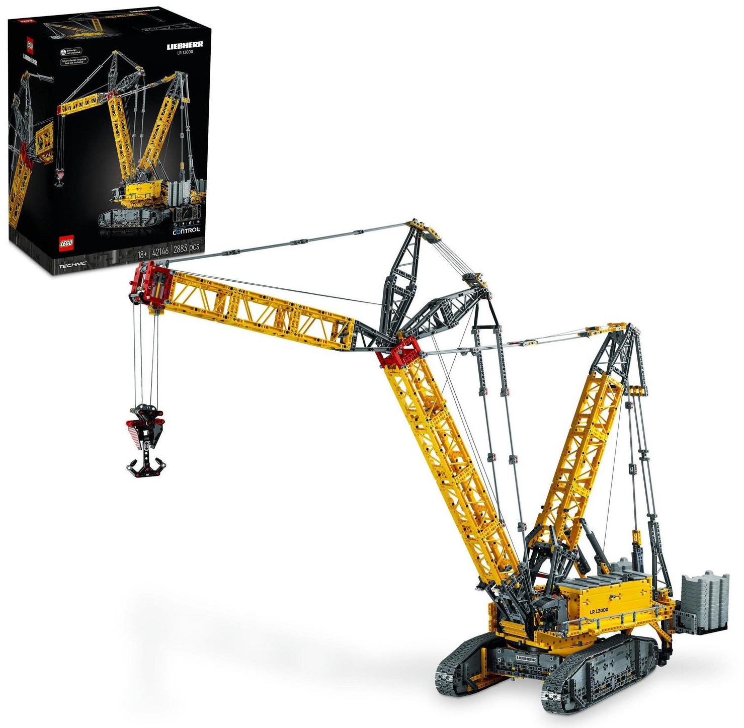Lego Technic 42146 Pásový jeřáb Liebherr Lr 13000