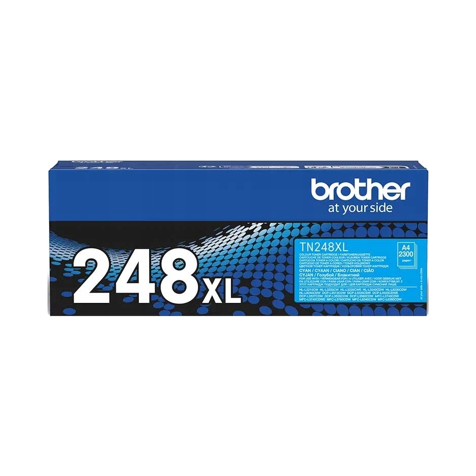 Toner Brother Modrý (Cyan) TN-248XLC Výťažnosť 2300 strán
