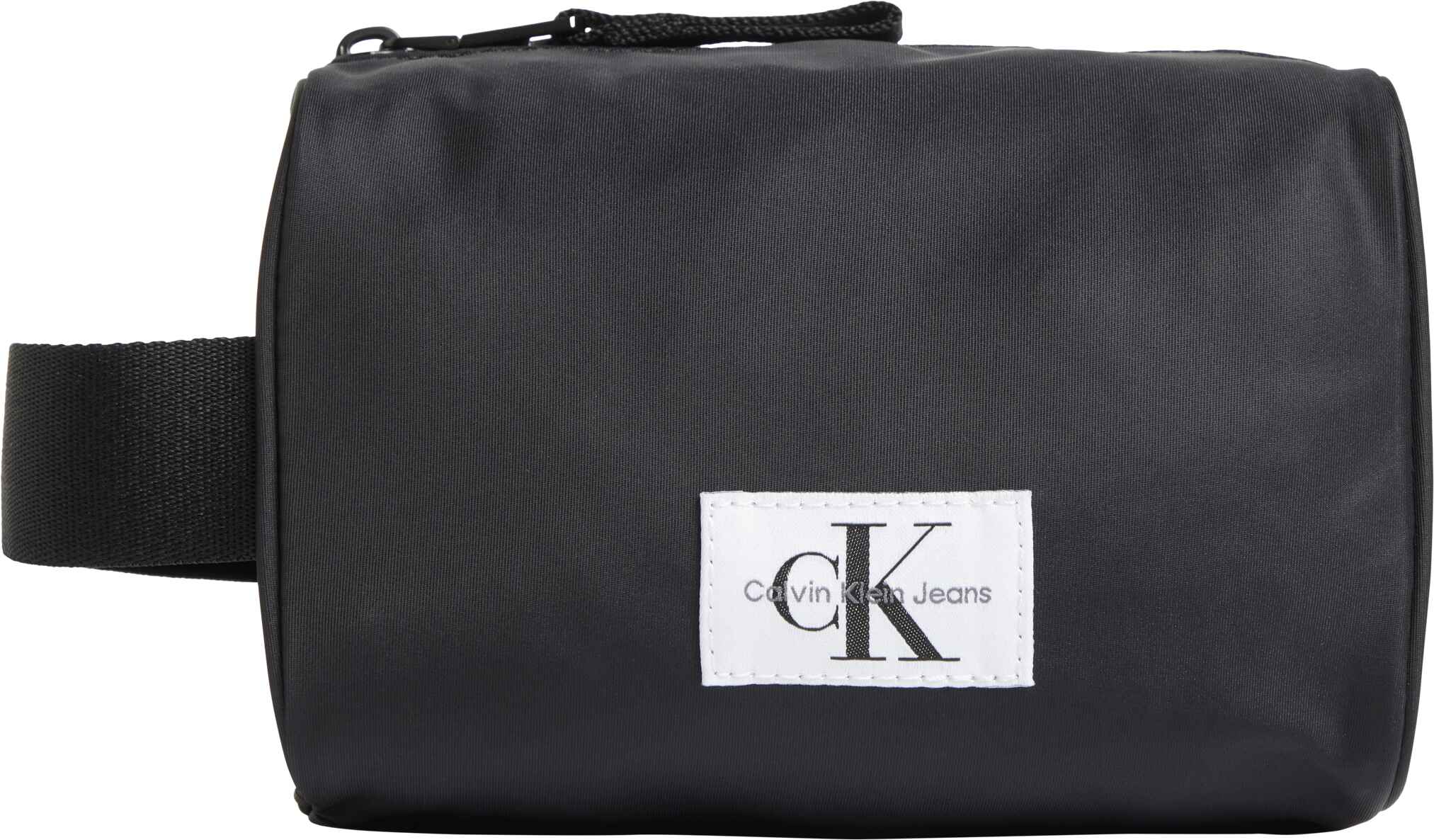 Kosmetyczka saszetka Calvin Klein Jeans K50K511119-BDS-U czarna z paskiem