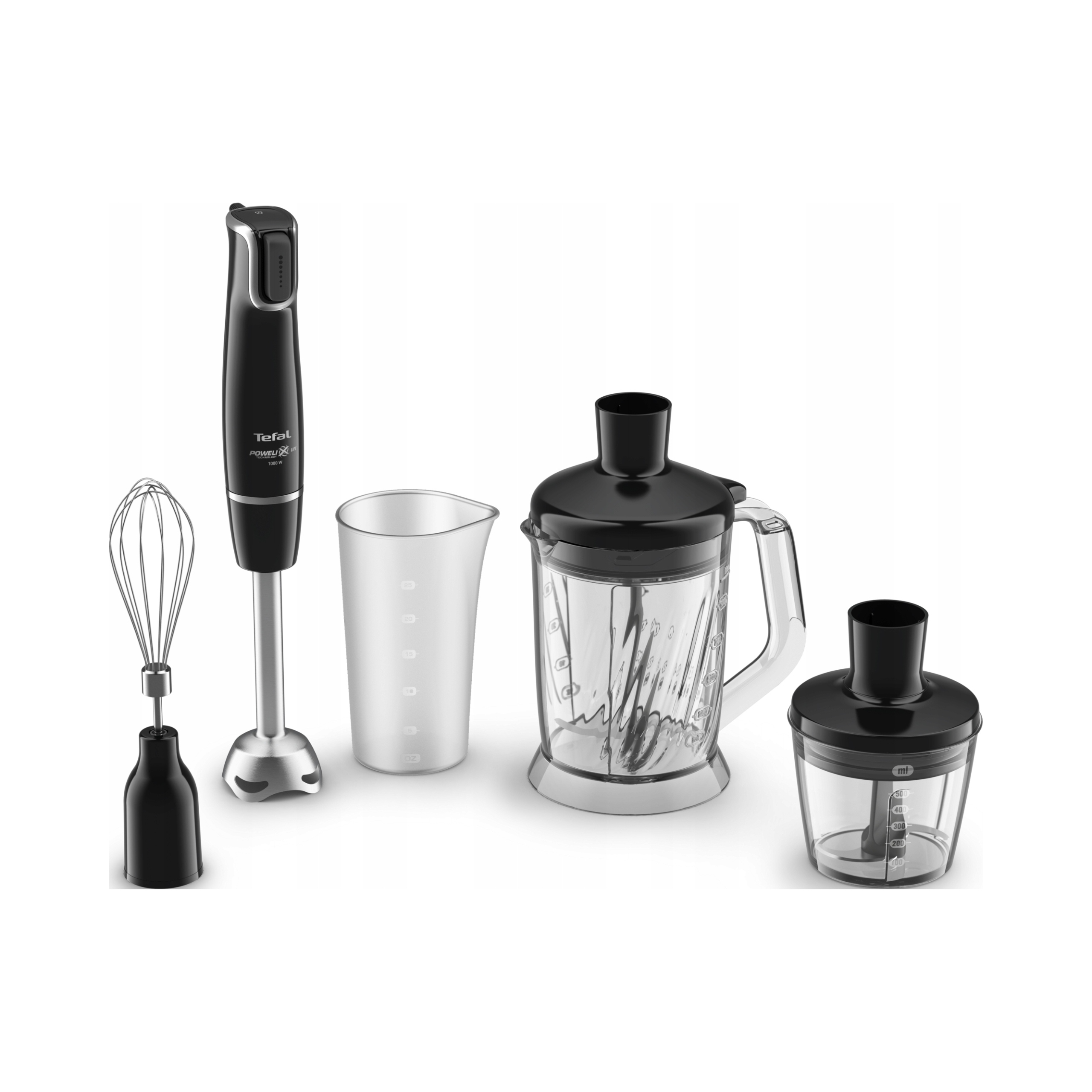 Blender Ręczny Tefal Infinyforce XL HB94L830 1000W 5W1 Rozdrabniacz