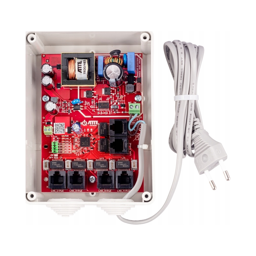 Switch Atte Power IPB-5-10A-S4 5 portů