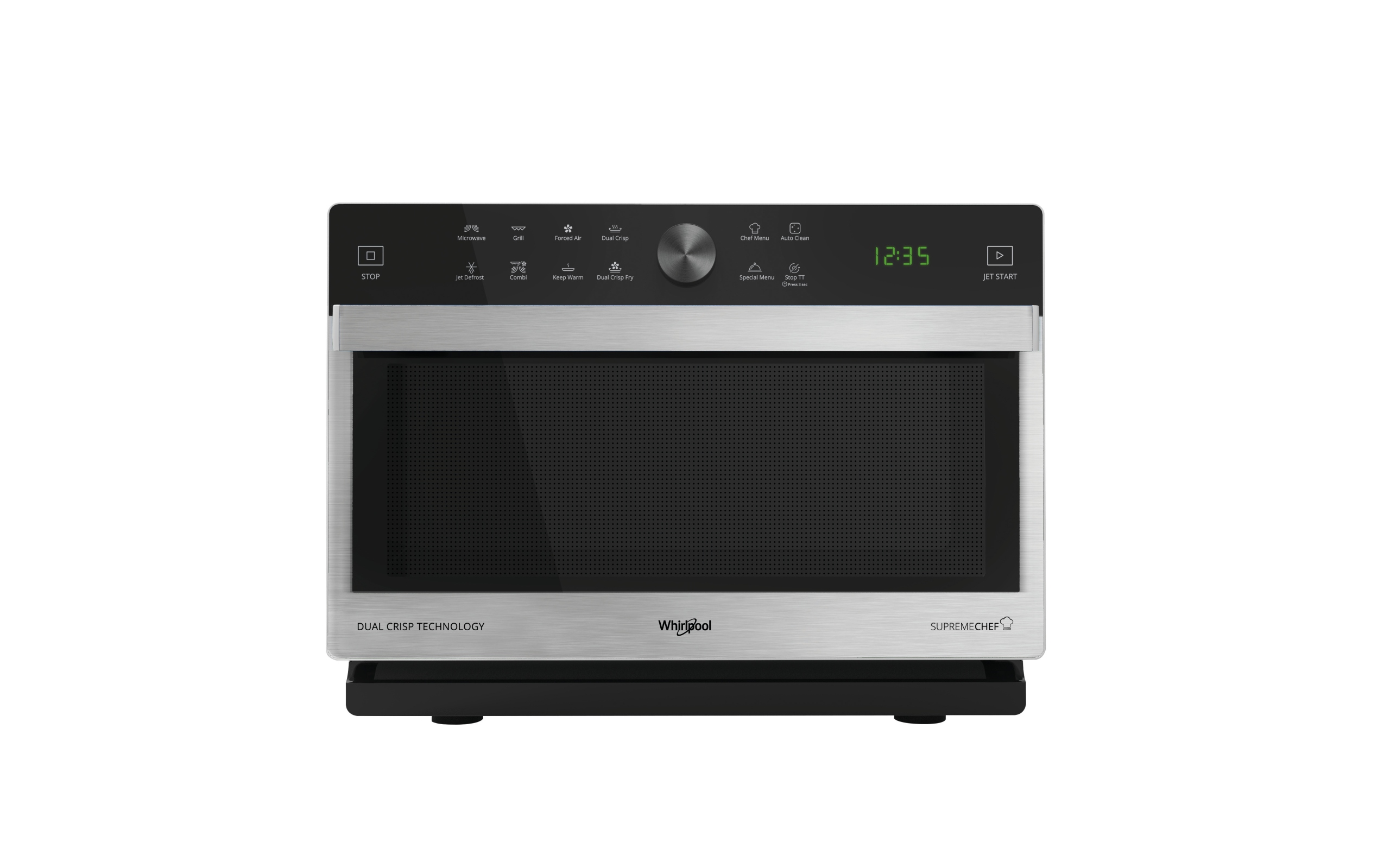 Volně stojící mikrovlnná trouba Whirlpool Mwsc 833 Sx