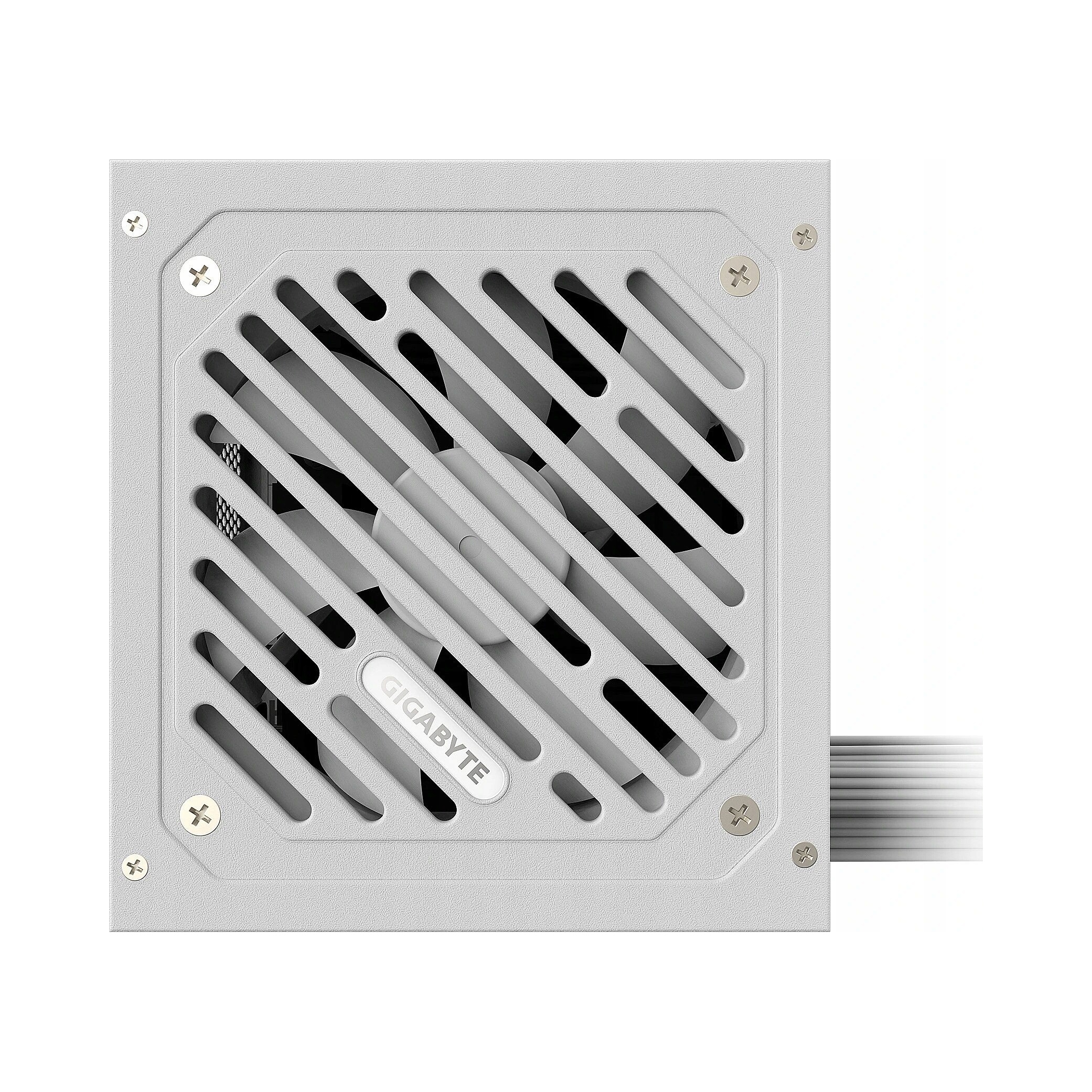 Počítačový zdroj Gigabyte P650SS Ice 650W 120mm 80+ Silver biely