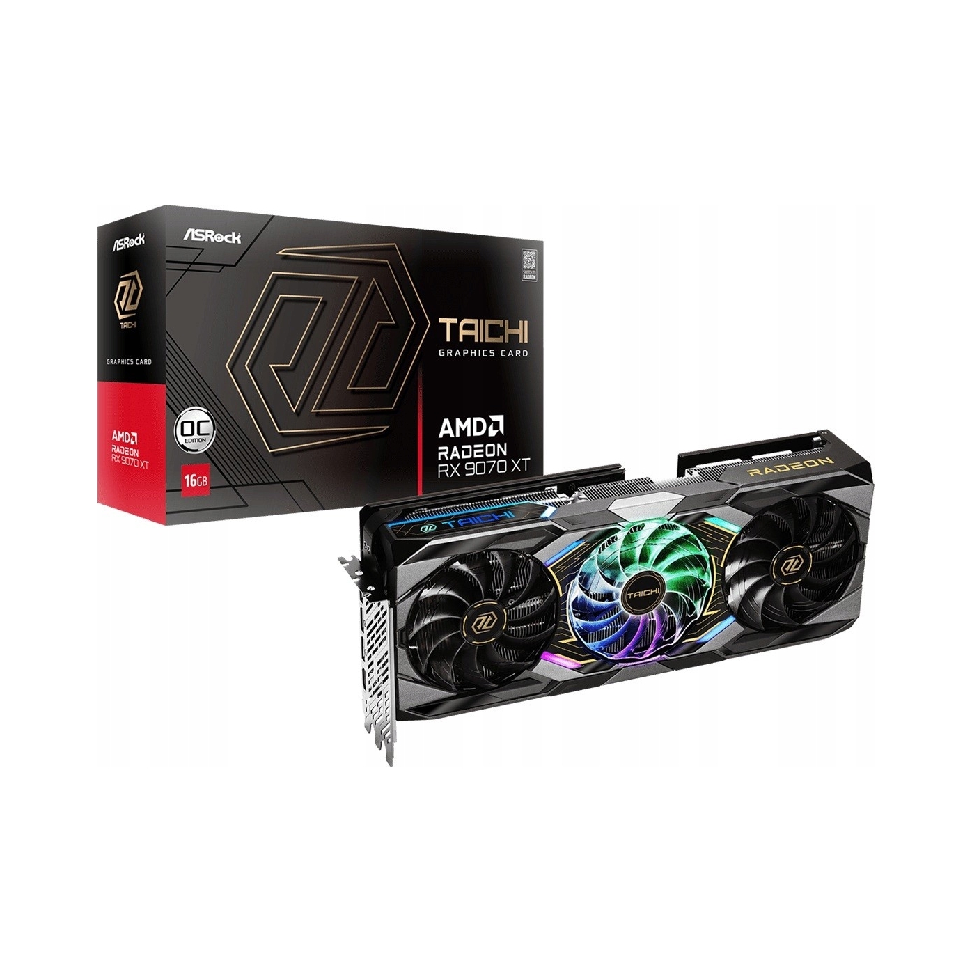 ASRock Karta graficzna Radeon RX 9070 XT Taichi 16GB