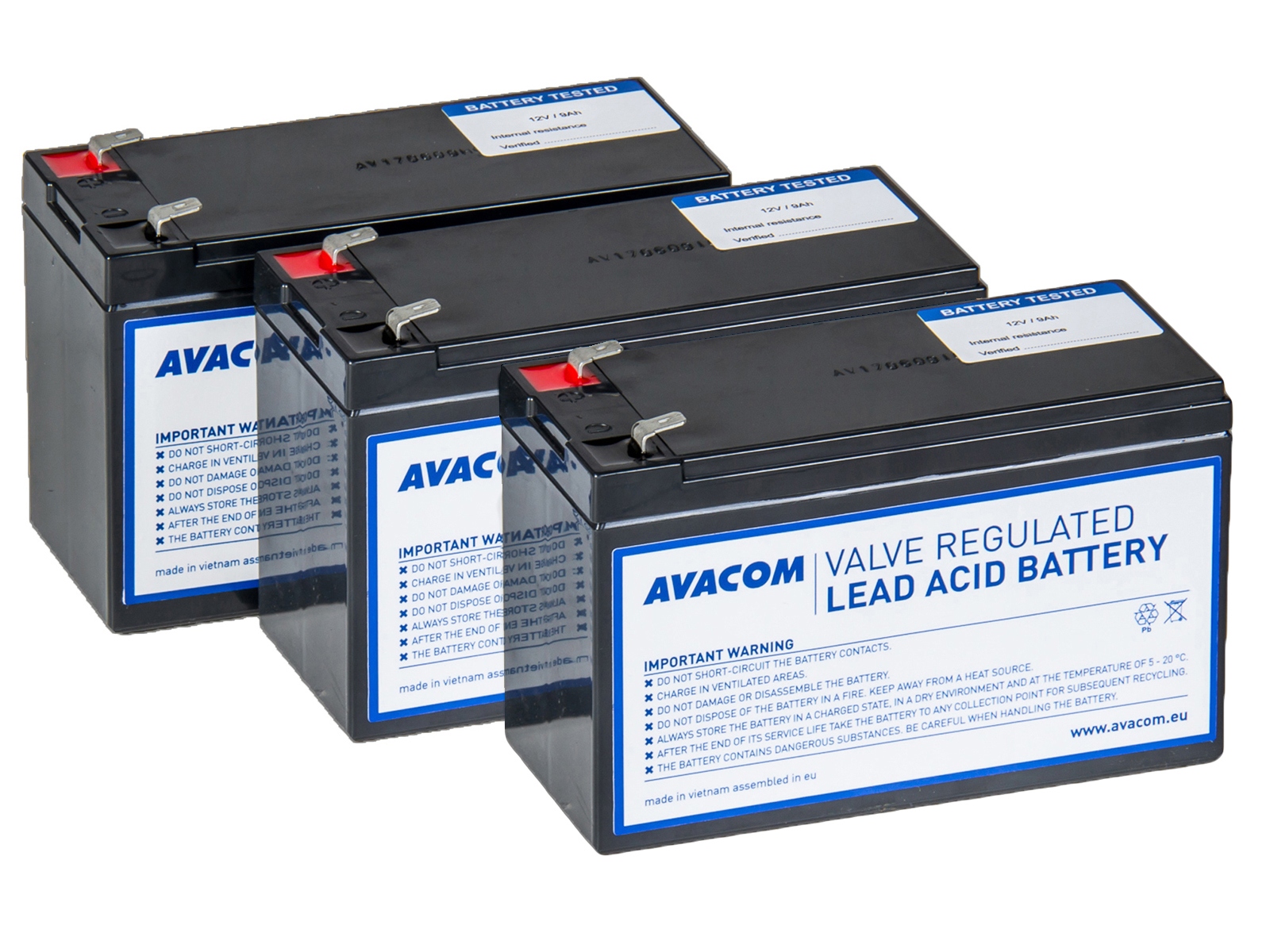 Avacom AVA-RBP03-12090-KIT Batéria pre Ups (Záložný zdroj)