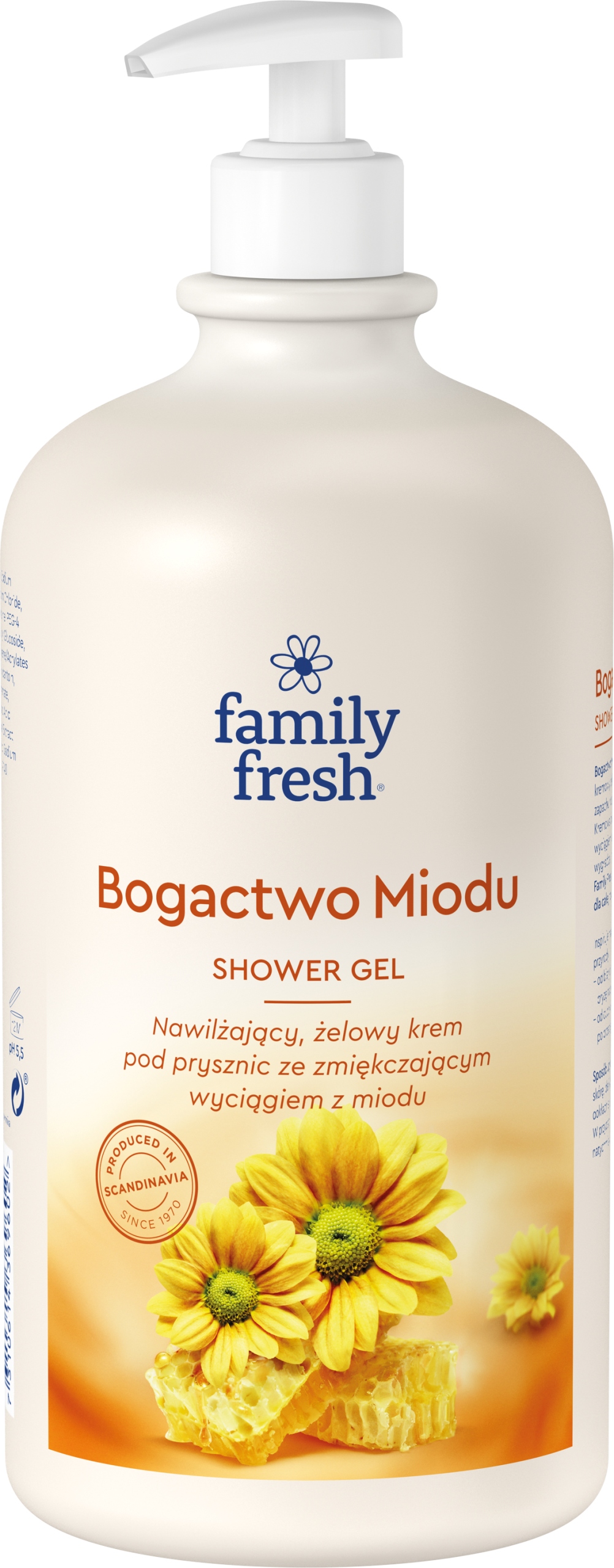 Soraya Family Fresh sprchový gel 1L Med Hydratační XXL