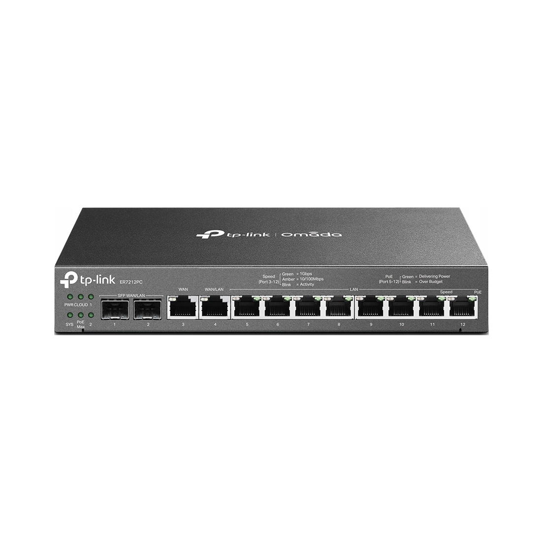 Router Tp-link ER7212PC 3-v-1 Switch PoE Router Kontroler Omada