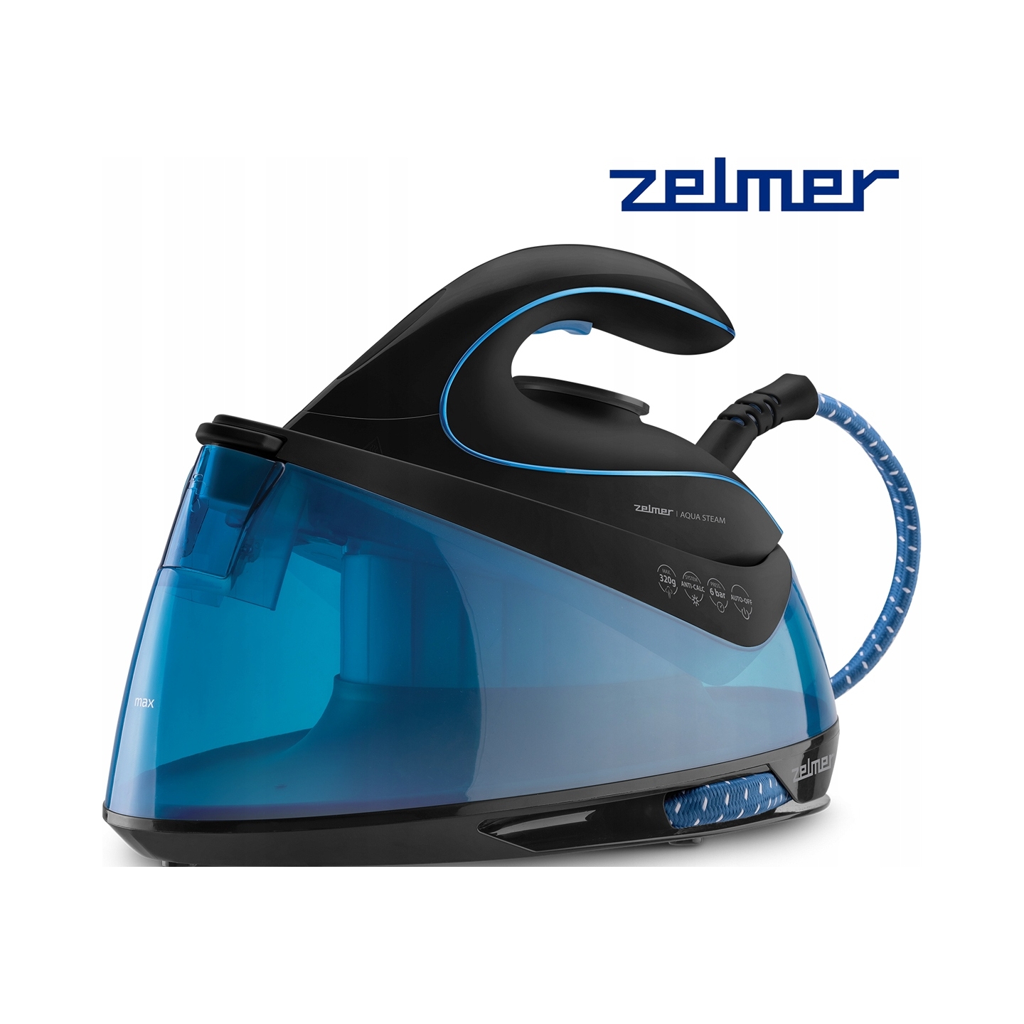Parní Stanice Generátor Páry Žehlička Zelmer ZIS5400 320 g/min 2400 W