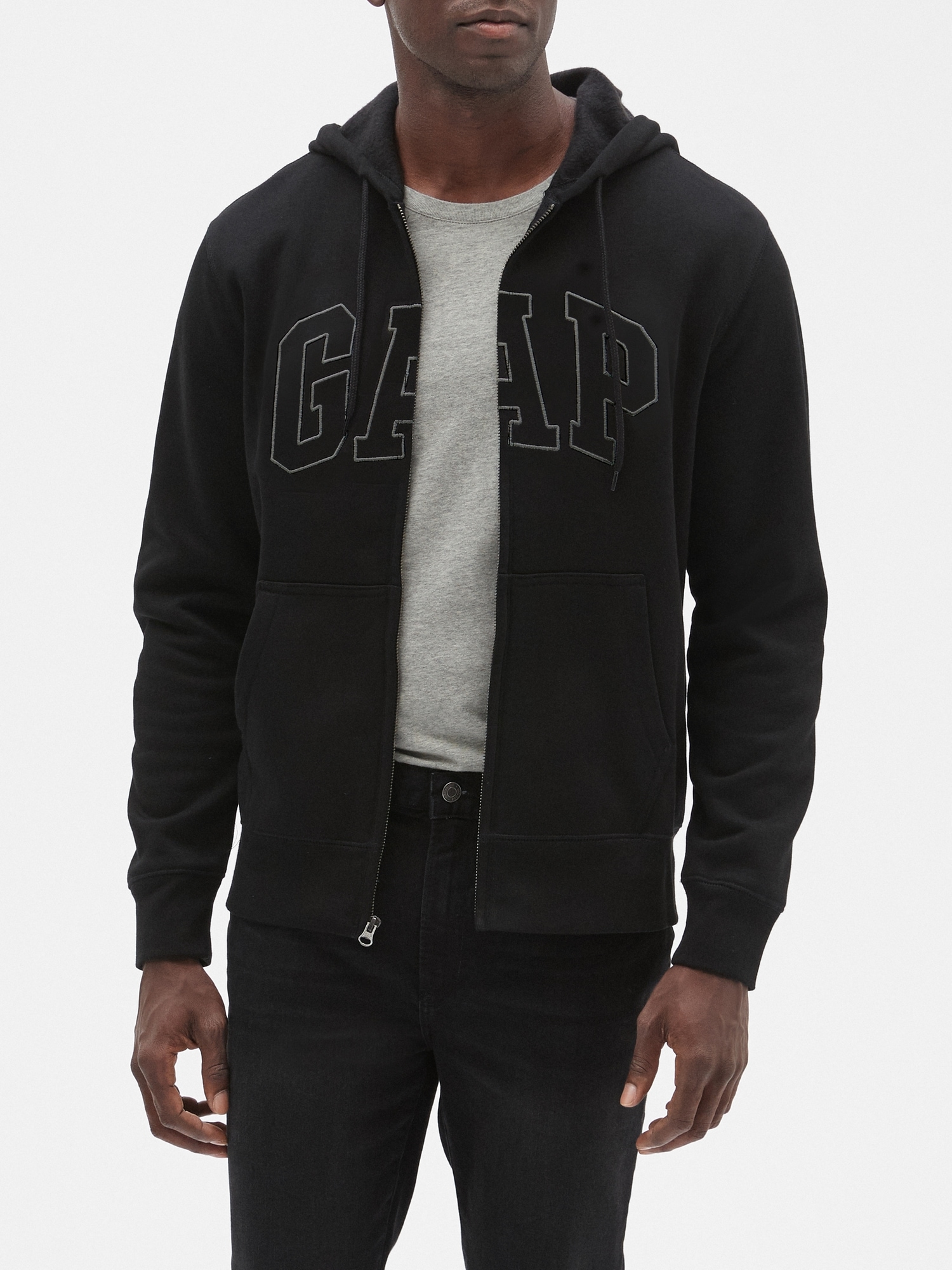 Gap Mikina logo na zip