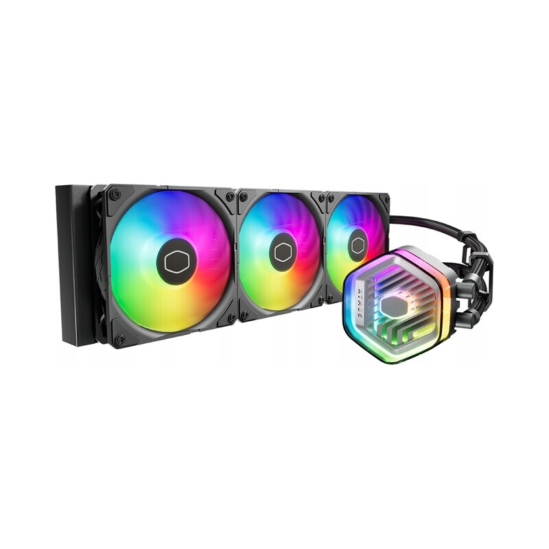 Vodné chladenie Cpu Cooler Master MasterLiquid 360 Atmos Argb 3x120mm