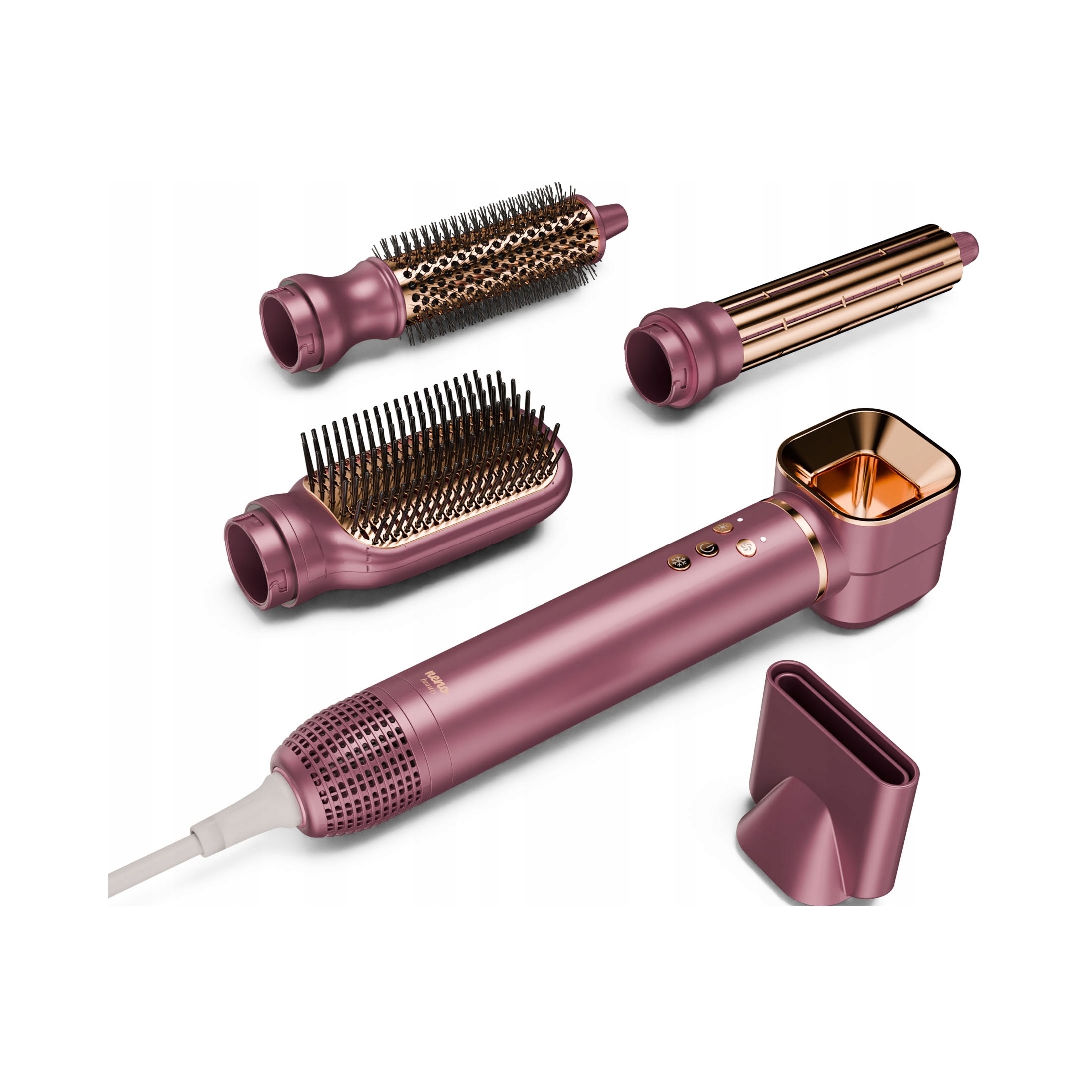 Suszarko-lokówka do włosów Neno Beauty Vio 1200W 5w1 jonizacja