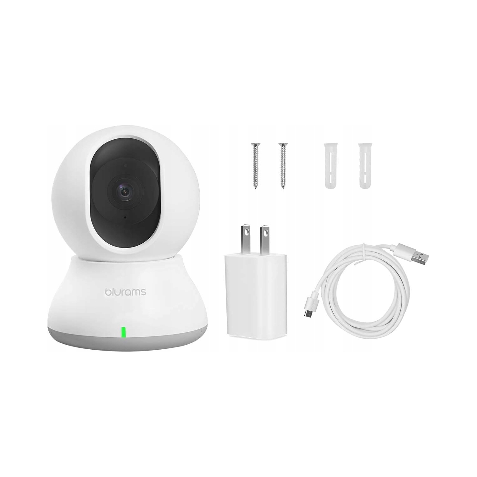 BLURAMS Kamera 2K Wewnętrzna 360° WiFi Nocna Dla Zwierząt Alexa Google — miniatura 9