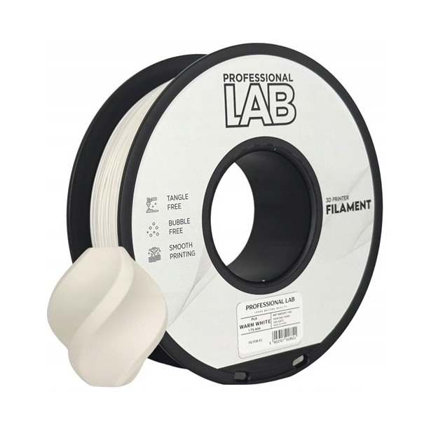 Filament Prof. Lab Pla 1.75 mm 1 kg ciepły biały Warm White