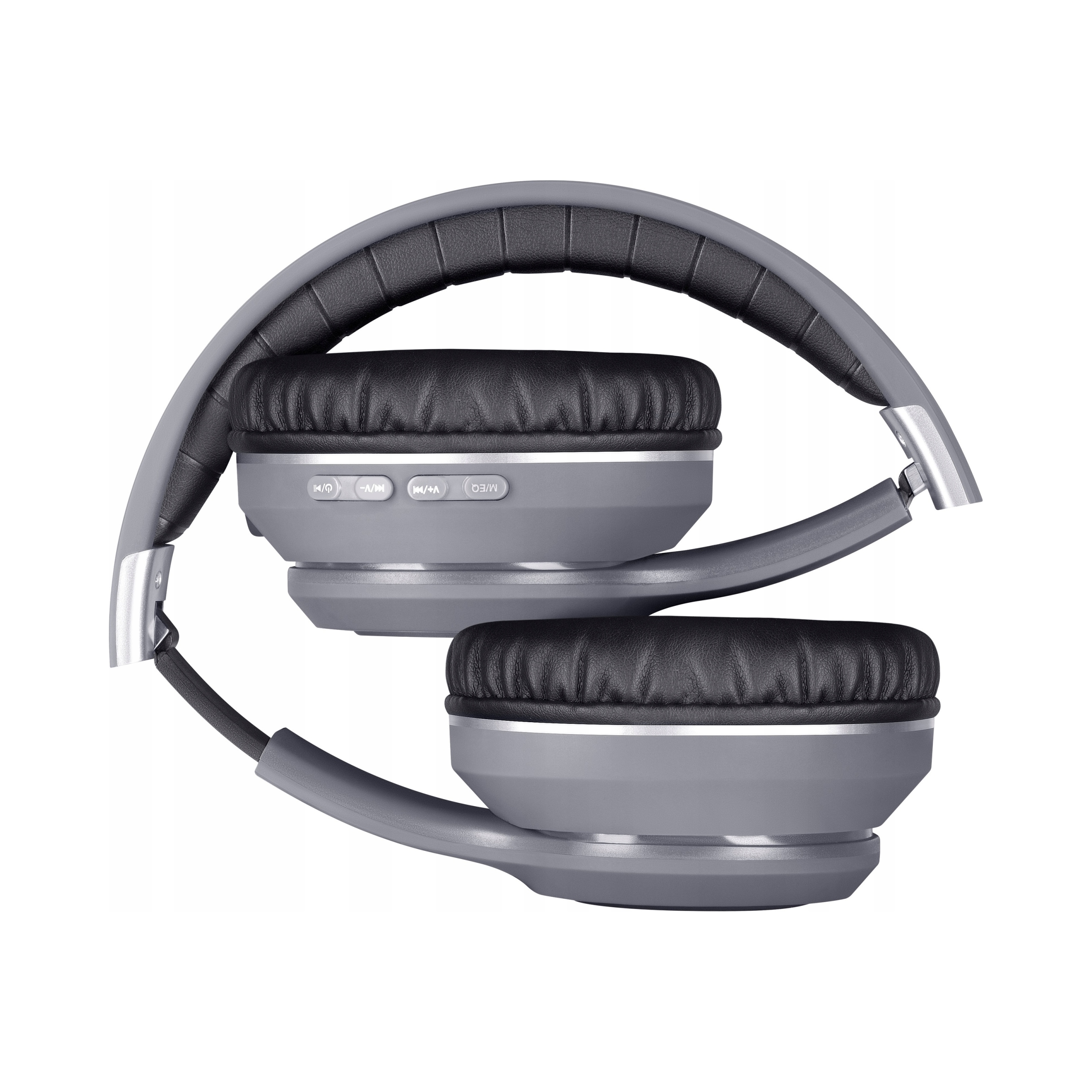 SŁUCHAWKI DEFENDER BLUETOOTH FREEMOTION B571 SZARE LED — 11