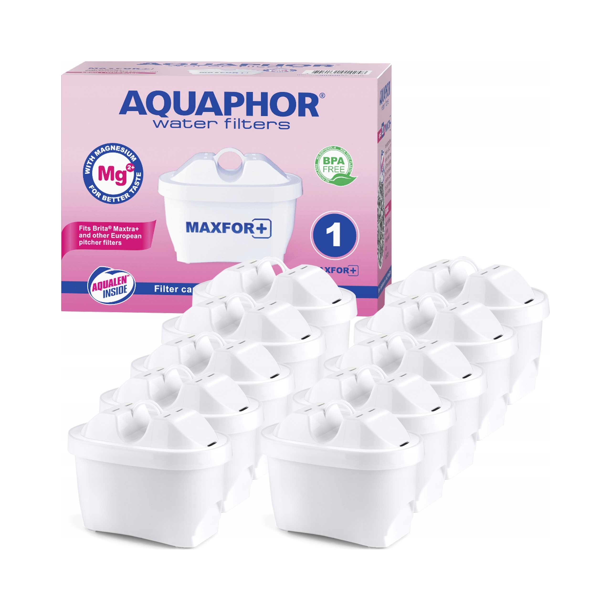 Wkład filtrujący Aquaphor Maxfor+ Mg 10 szt. do dzbanka do wody