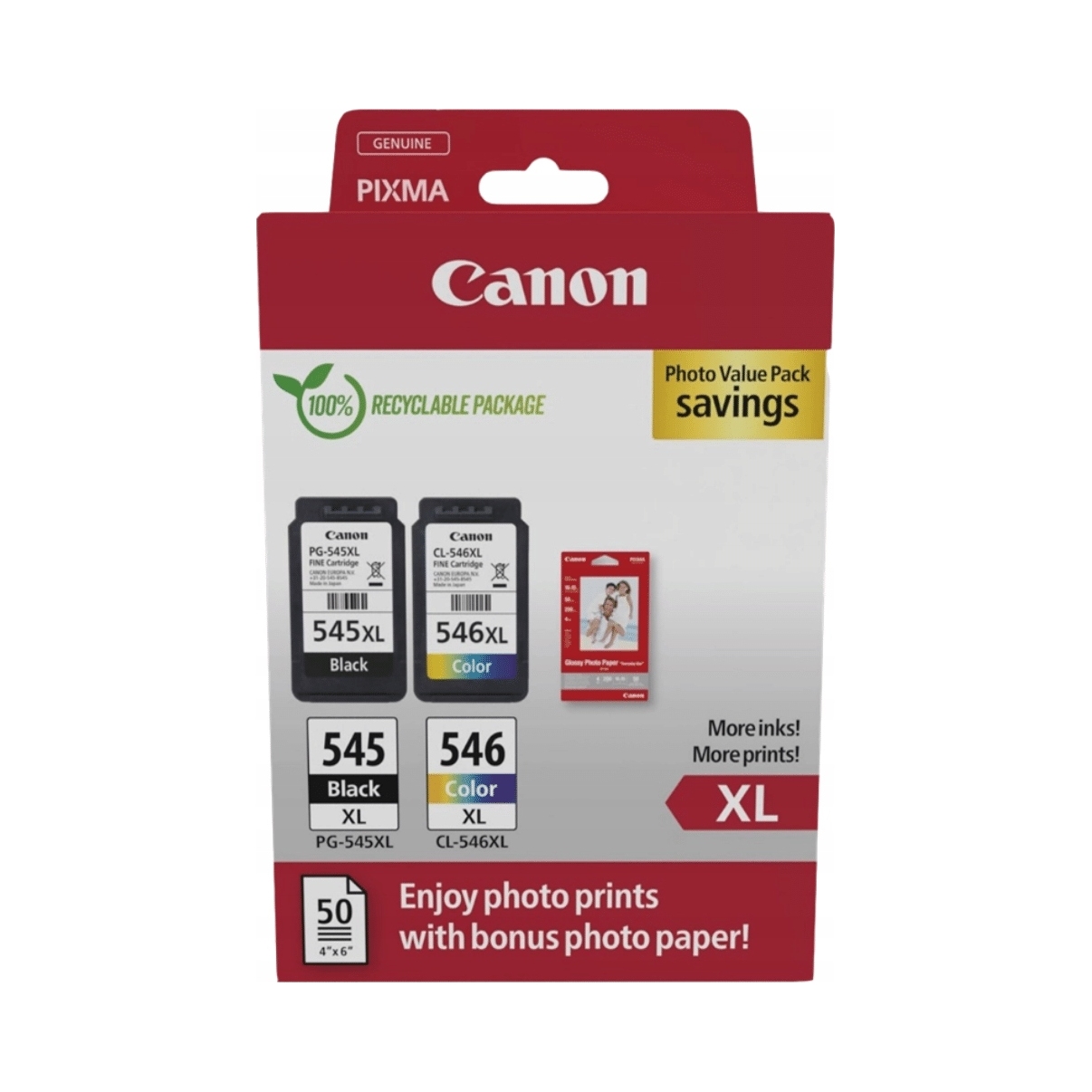 Atrament Canon PG-545XL/CL-546XL 8286B011 sada