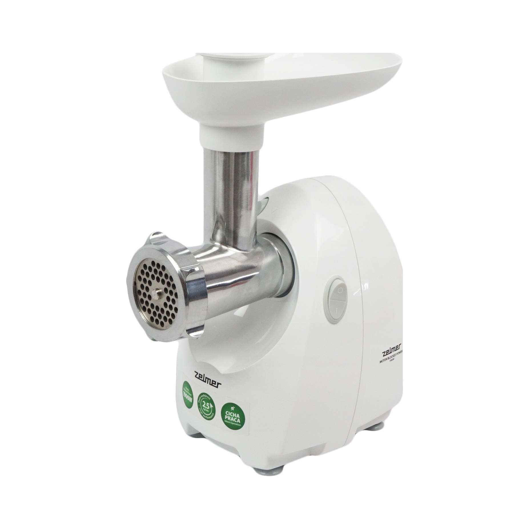 Mlynček na mäso Zelmer ZMM4055B biely 1900 W